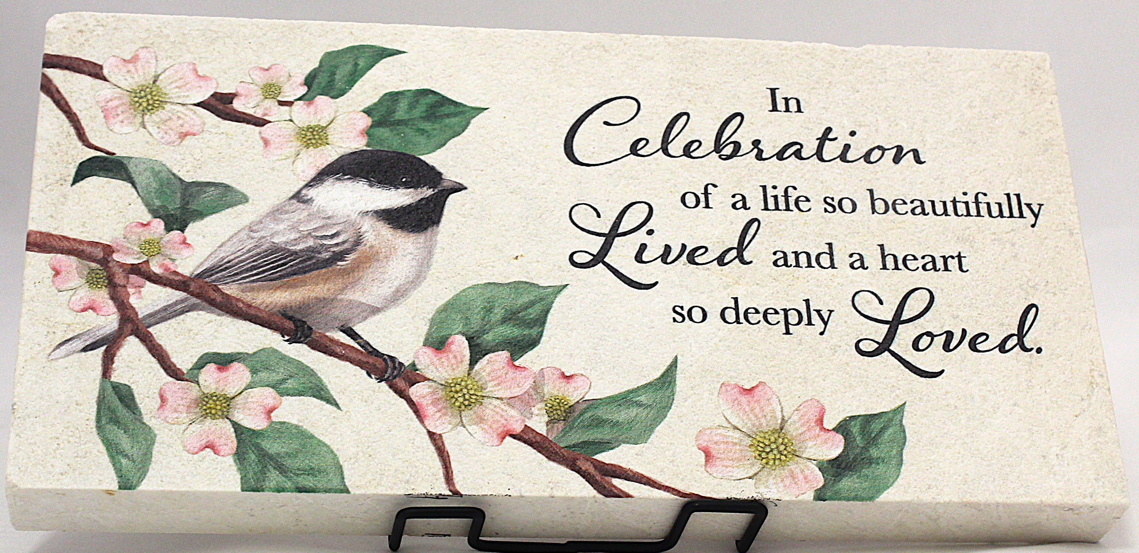 Paver - Deeply - Paver - Deeply 12 1/8 X 6 1/8 in Celebration of a life so beautifuly Lived and a heart so deeply Loved. *Display stand sold separately