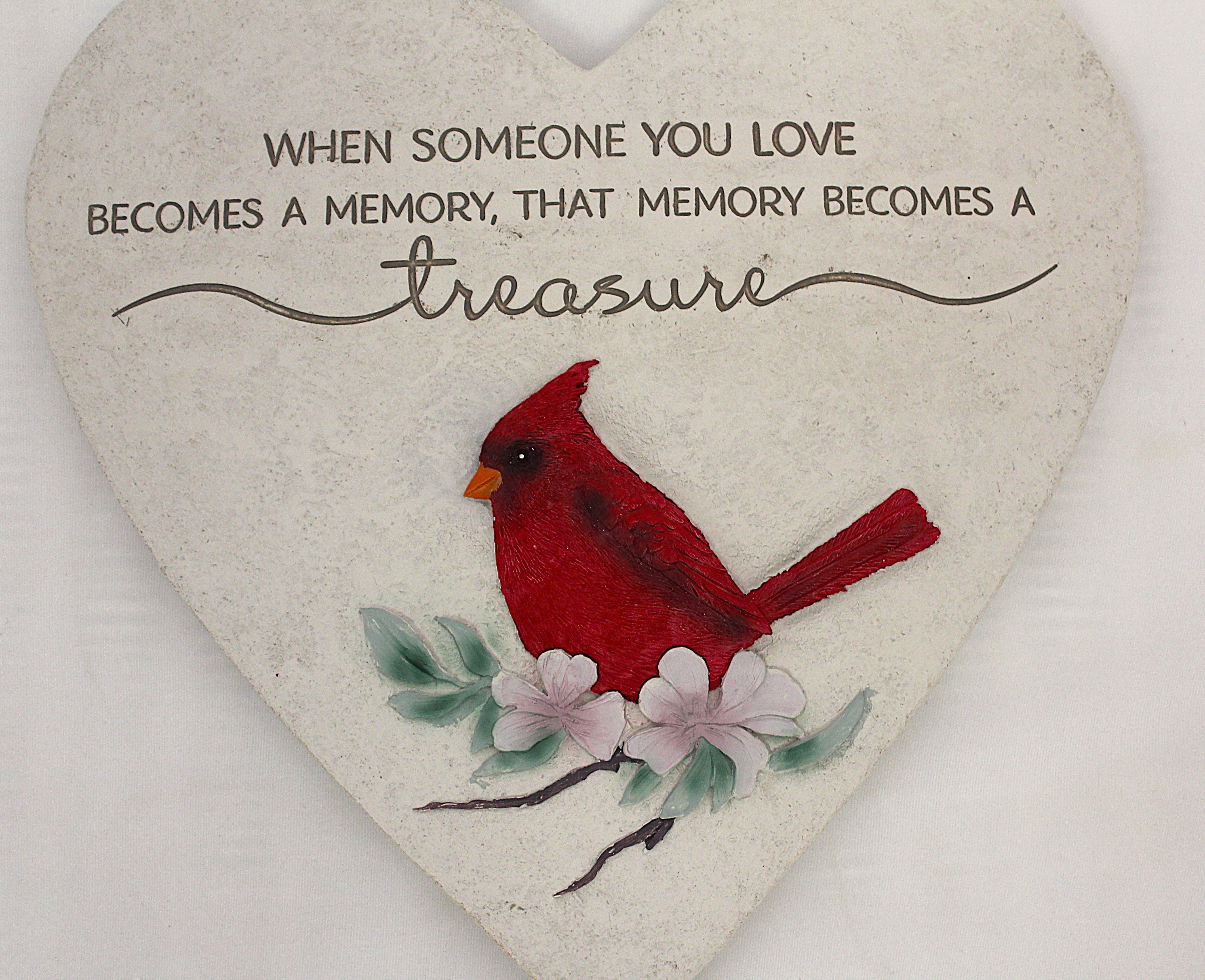 Treasure Heart - Treasure Heart 11 Inches When Someone you love becomes a memory, that memory becomes a treasure *Display stand sold separately