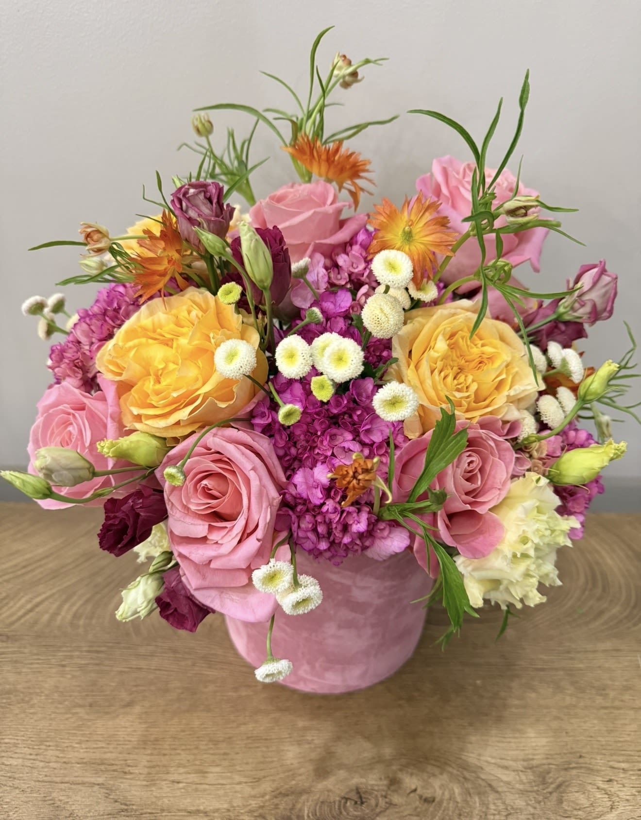 The happiest Mother’s Day  - The sweetest and happiest floral arrangement to your one and only mom!