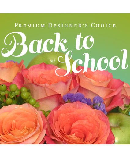 Back to School Flowers Premium Designer's Choice - Calling all teachers and students! We’ve created an extravagant flower arrangement to kick off the upcoming school year! Our expert designers have chosen the perfect flowers for our Premium Designer’s Choice Back to School arrangement. Send them to someone special today!