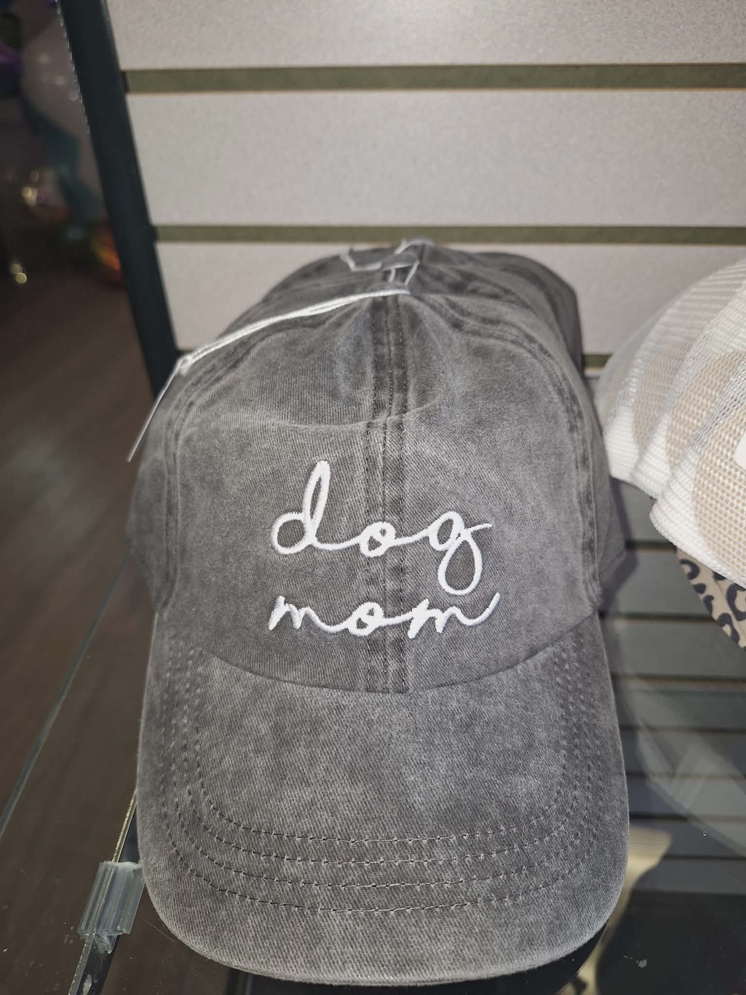 Dog Mom Hat - Add this cute dog mom hat to your Mother's Day order.