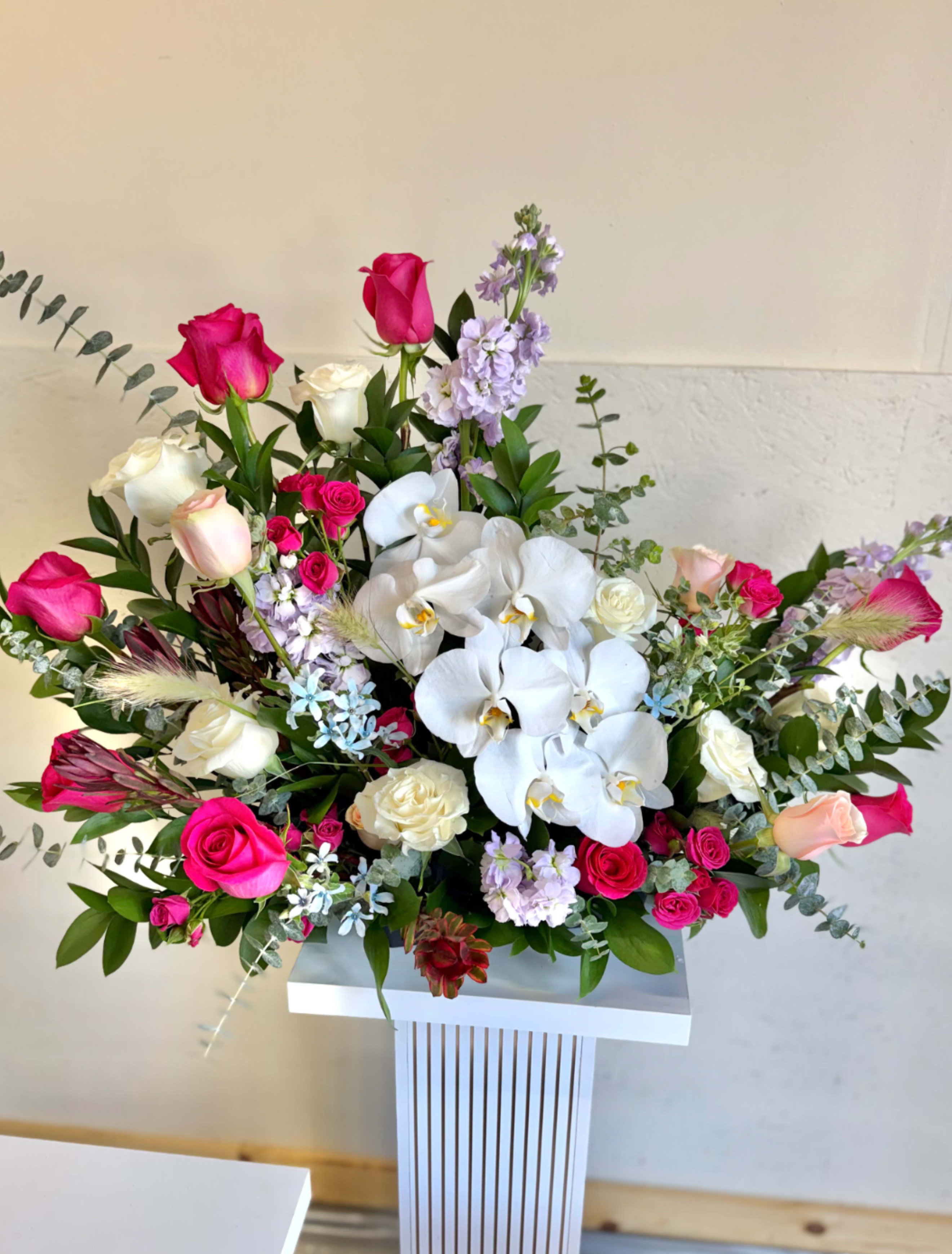 Mixed &amp; Flowers - Sweet pinks, creamy whites, and playful greens. No calories, just smiles