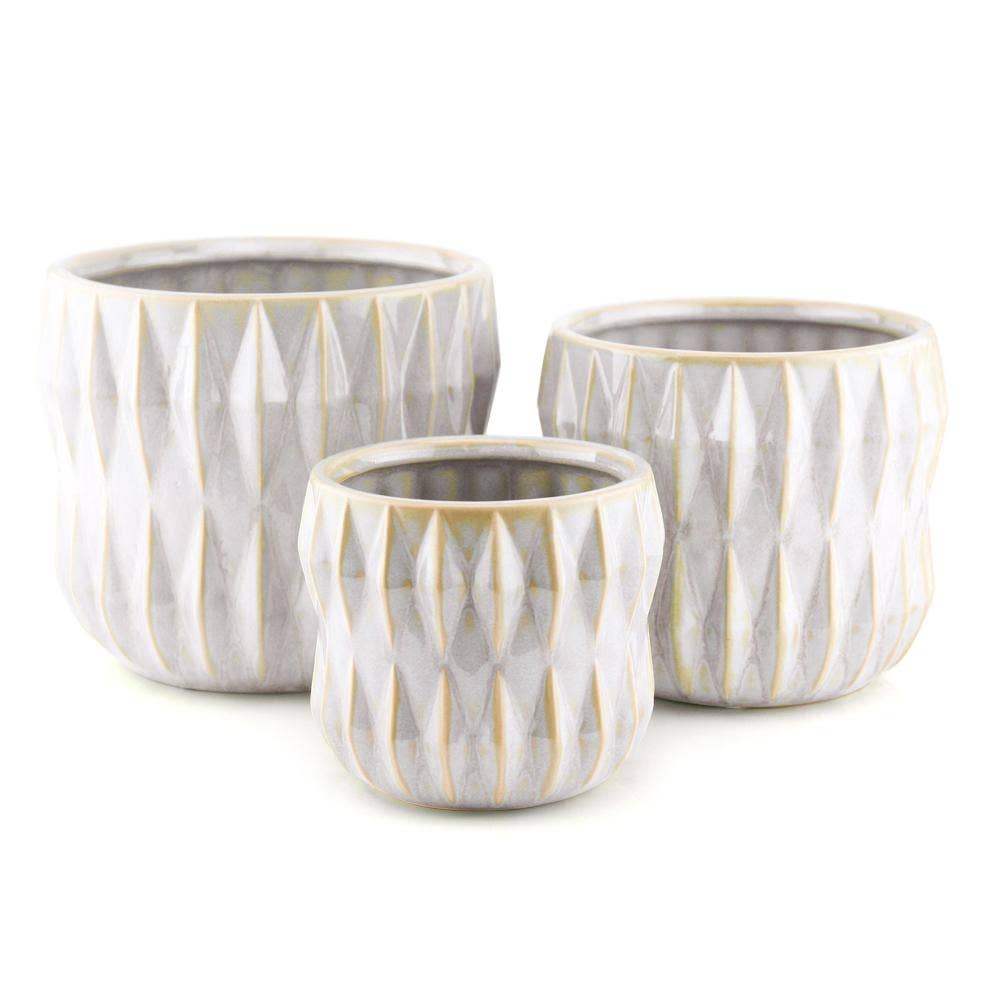 MOTHER'S DAY COLLECTION: CAROUSEL FLORAL ARRANGEMENT - Lush mound of seasonal floral and greenery in our CAROUSEL VASE. Vase Dimensions: 6x6.75