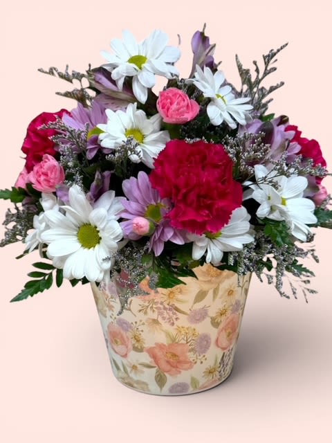 My house, my rules. - Mom will happily take this bouquet into her house...and possibly bend her rules!