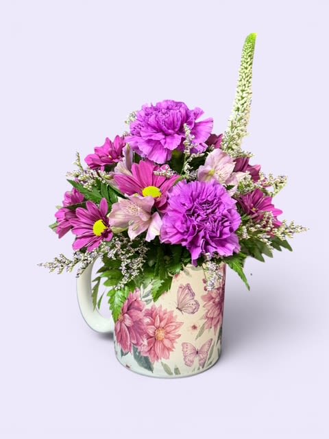 Call me when you get there! - Love and lavender and mom!