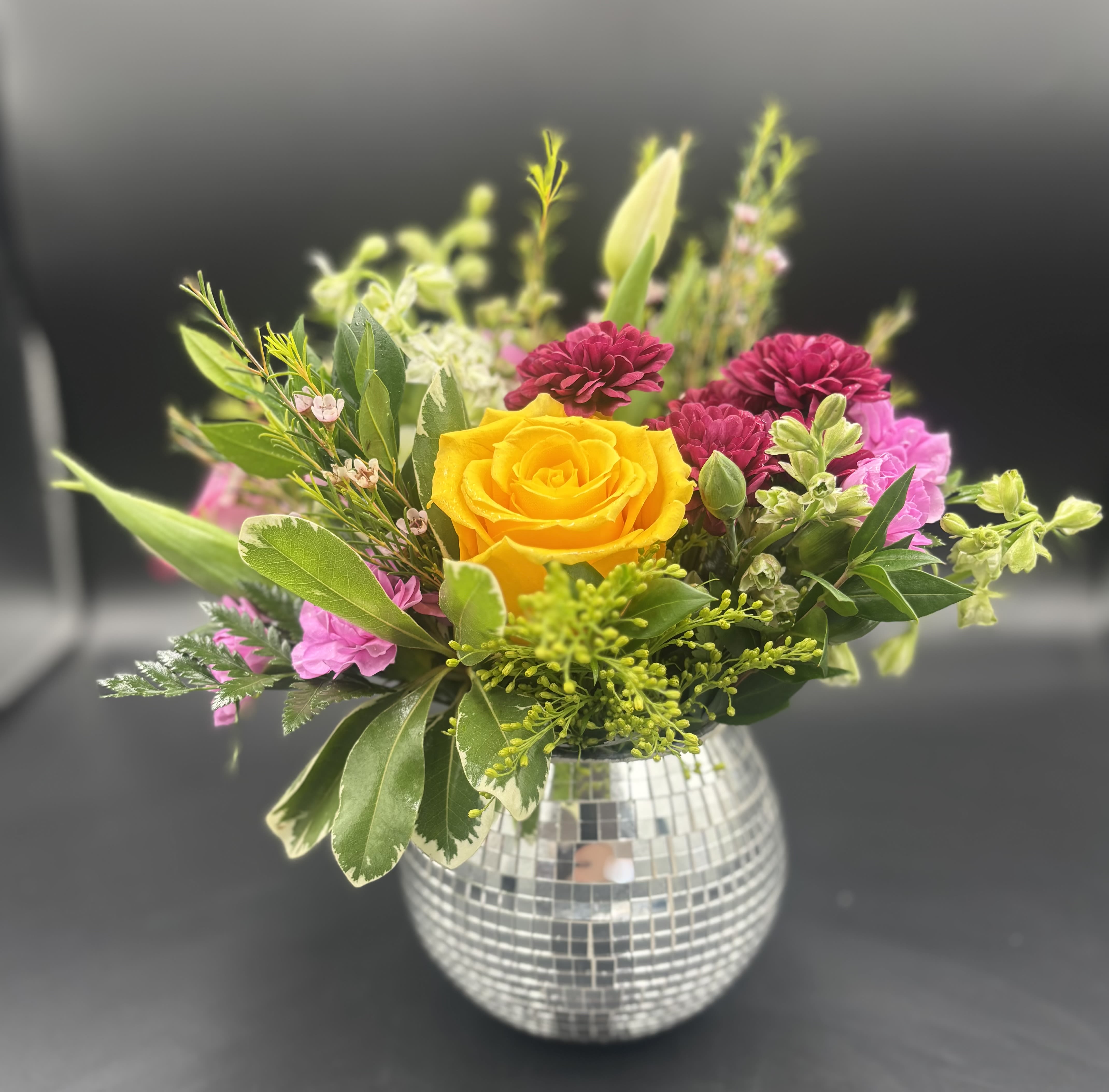 Disco Floral  - *Reasonable flower substitutions may be made due to availability