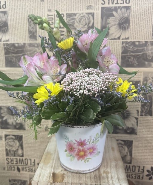 Thank You Mom - Metal Tin Arrangement