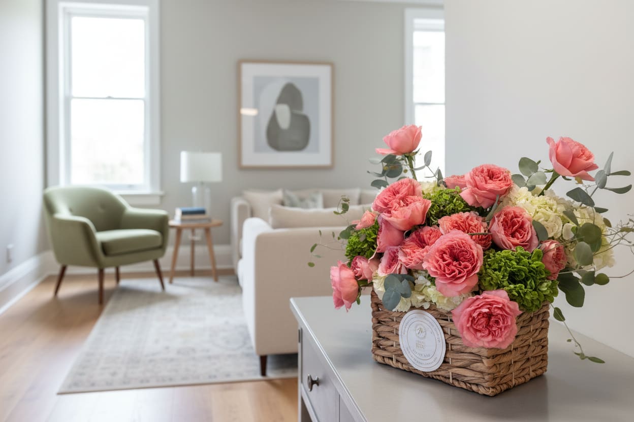 Caroline Garden Basket - Basket