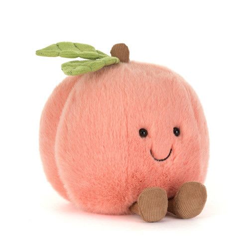 Jellycat Peach - New release from Jellycat. It's a peach!