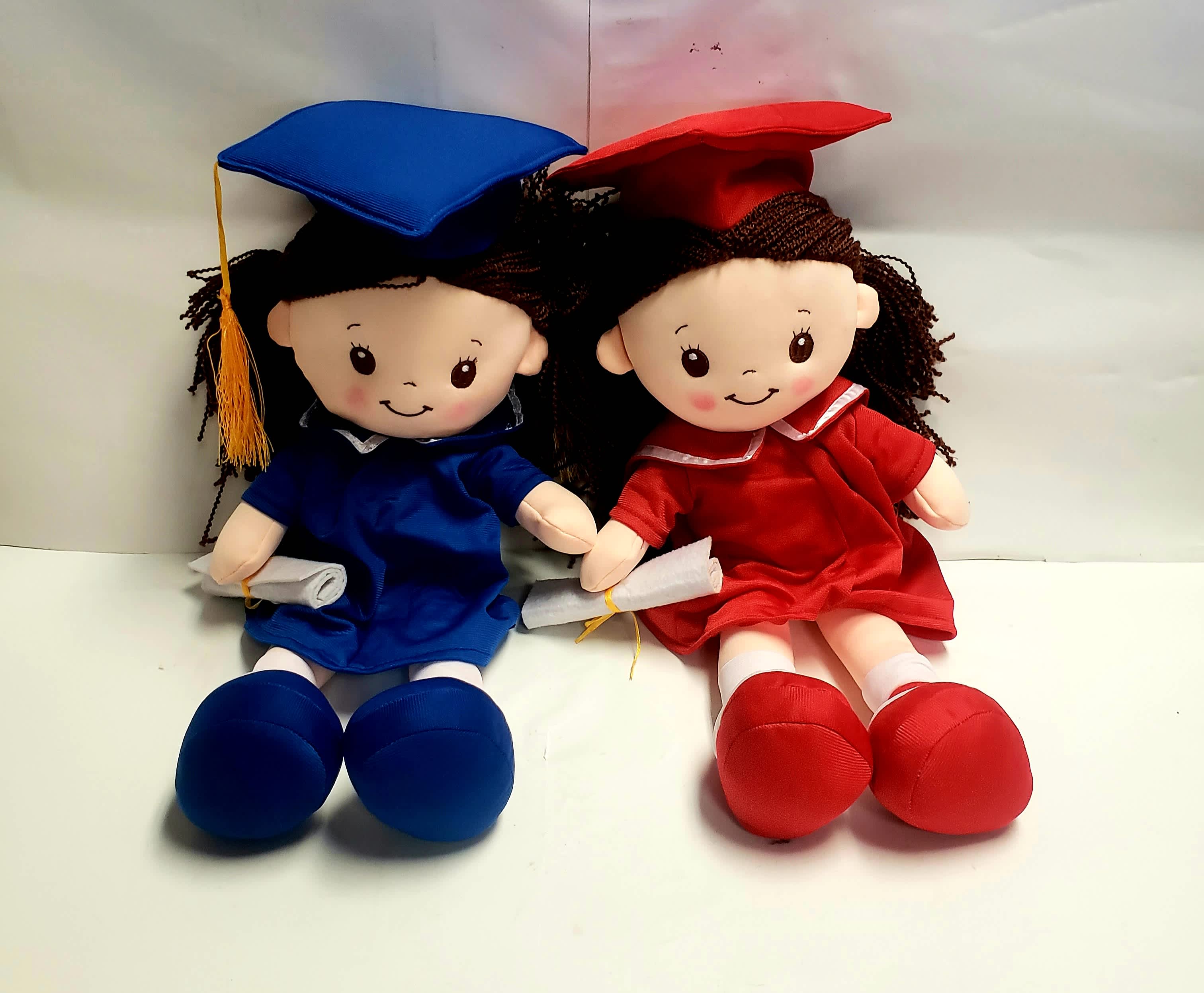 Graduation doll - Please specigy color. 18" doll. Price is for one graduation doll