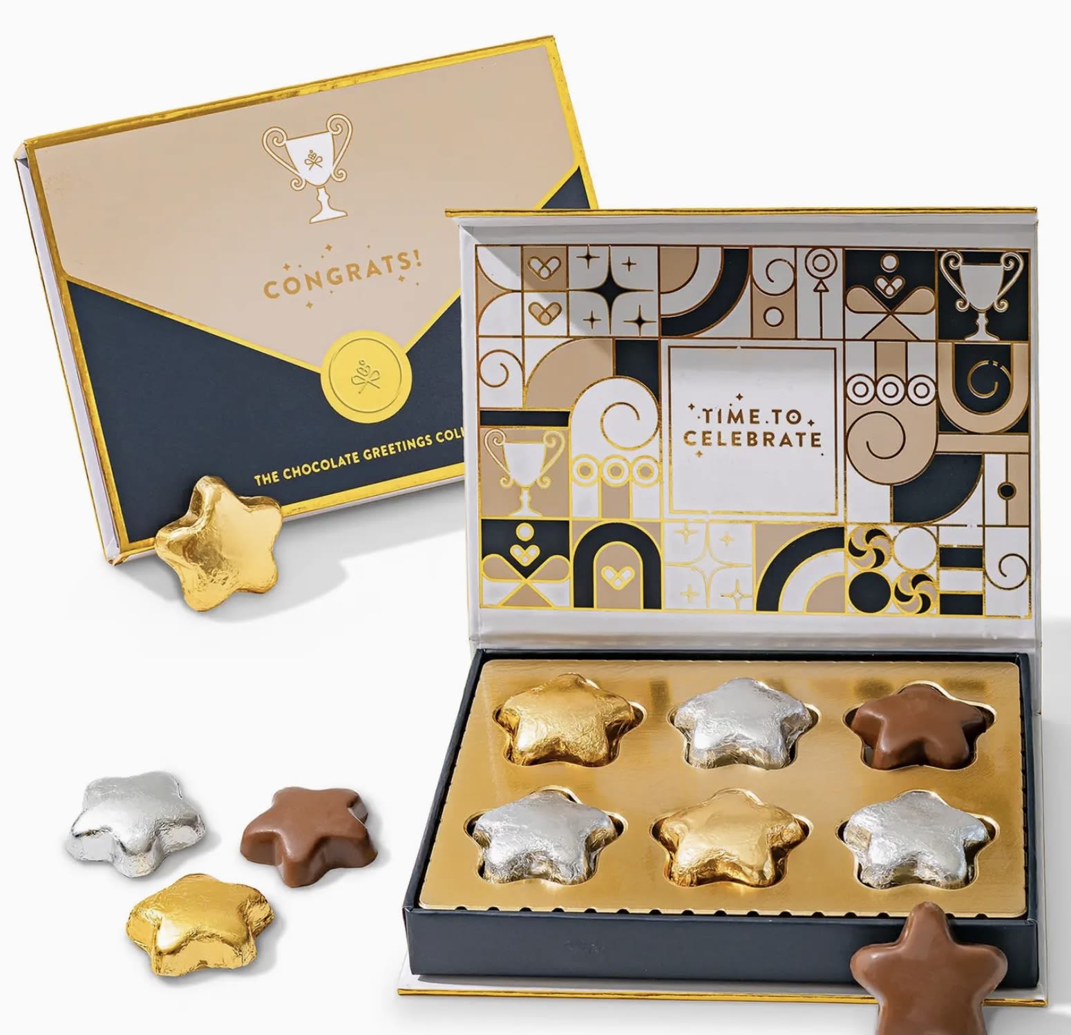 Congratulations Chocolate Gift Box - Celebrate life’s biggest moments with our Congratulations Chocolate Gift Box, a beautifully designed chocolate gift made to mark every special achievement