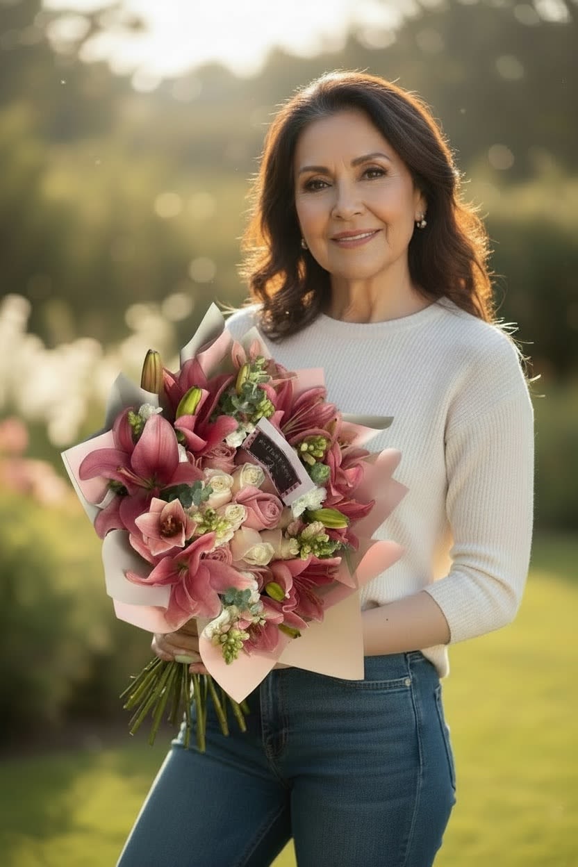 Dulce Lilys Bouquet - lilys 