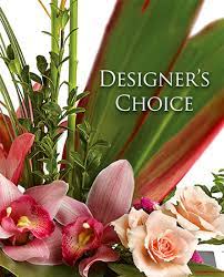 Tropical Florist Choice Arrangement (Special of the Month) - Hand Crafted Tropical arrangements all different and all one of a kind.