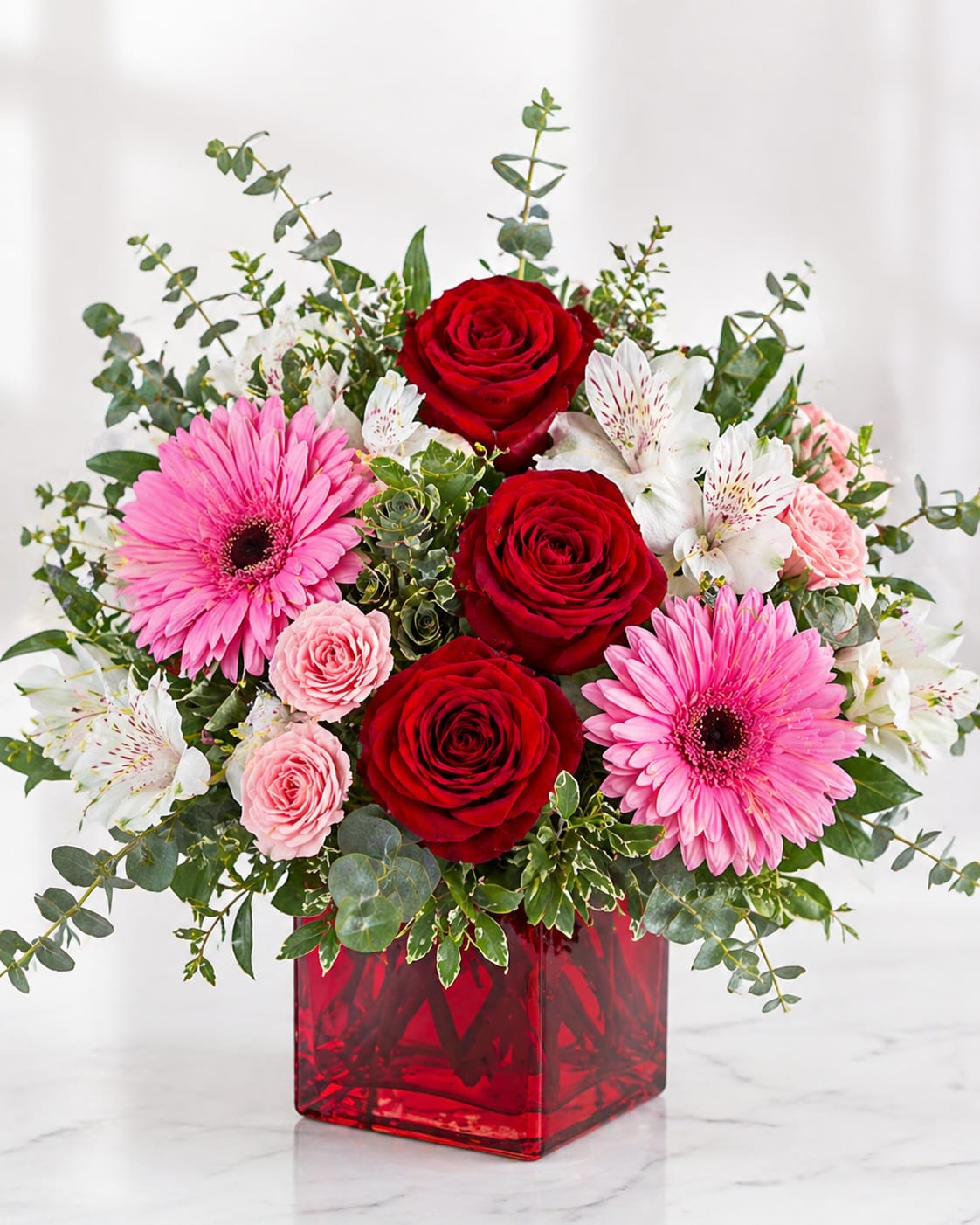 A Mother's Heart - A Mother's heart has many layers and dimensions. This arrangement is designed to capture all those layers of motherly love.