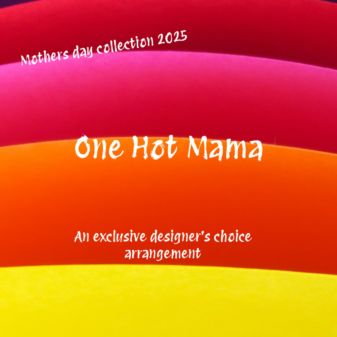 One Hot Mama! -  A bold, sizzling bouquet bursting with fiery colors and fierce energy- just like the unstoppable woman it's made for. A vibrant arrangement honoring a mother whose strength runs deep, determination never wavers, and whose perseverance inspires everone around her. This exclusive design is uniquely created by your florist, a part of our designers choice Mother's day collection - Just for mom.