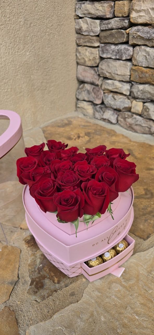 My spinning heart  - Elegant spining heart with candy. Great for Valentine’s day.