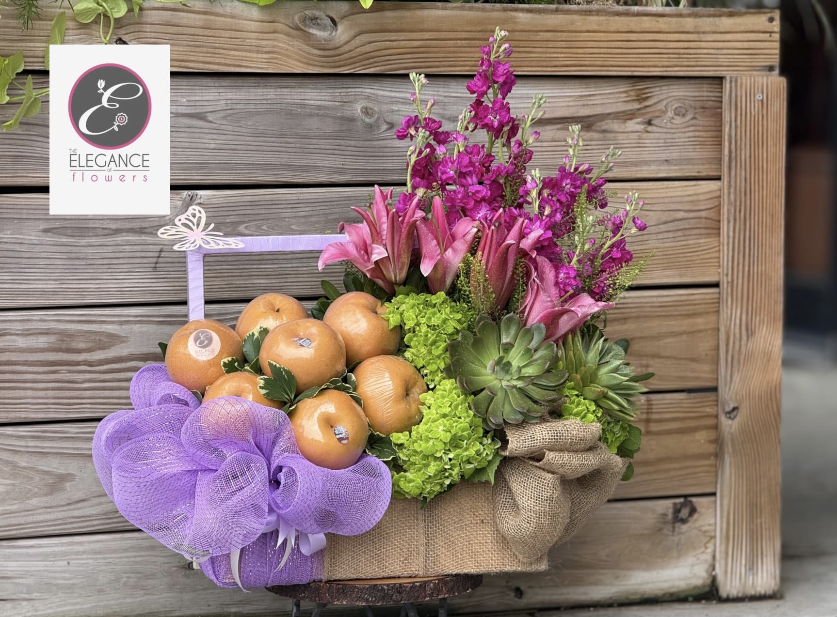 Blooming Fruit Basket #3 - N/A