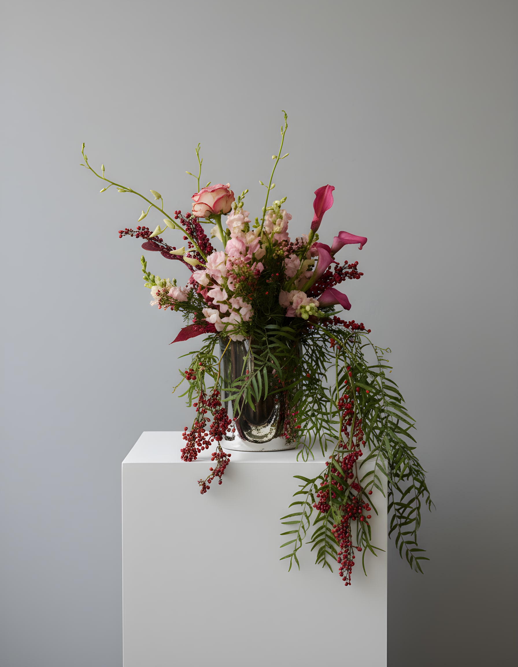 XOXO - Because flowers follow the rhythm of the seasons, availability changes often. Your arrangement may vary from the photo, and some varieties may differ. We design with the freshest blooms available, making substitutions when needed—while always preserving the overall mood: fresh, artful, and beautifully composed.  For specific flower or color requests, please contact us before ordering.