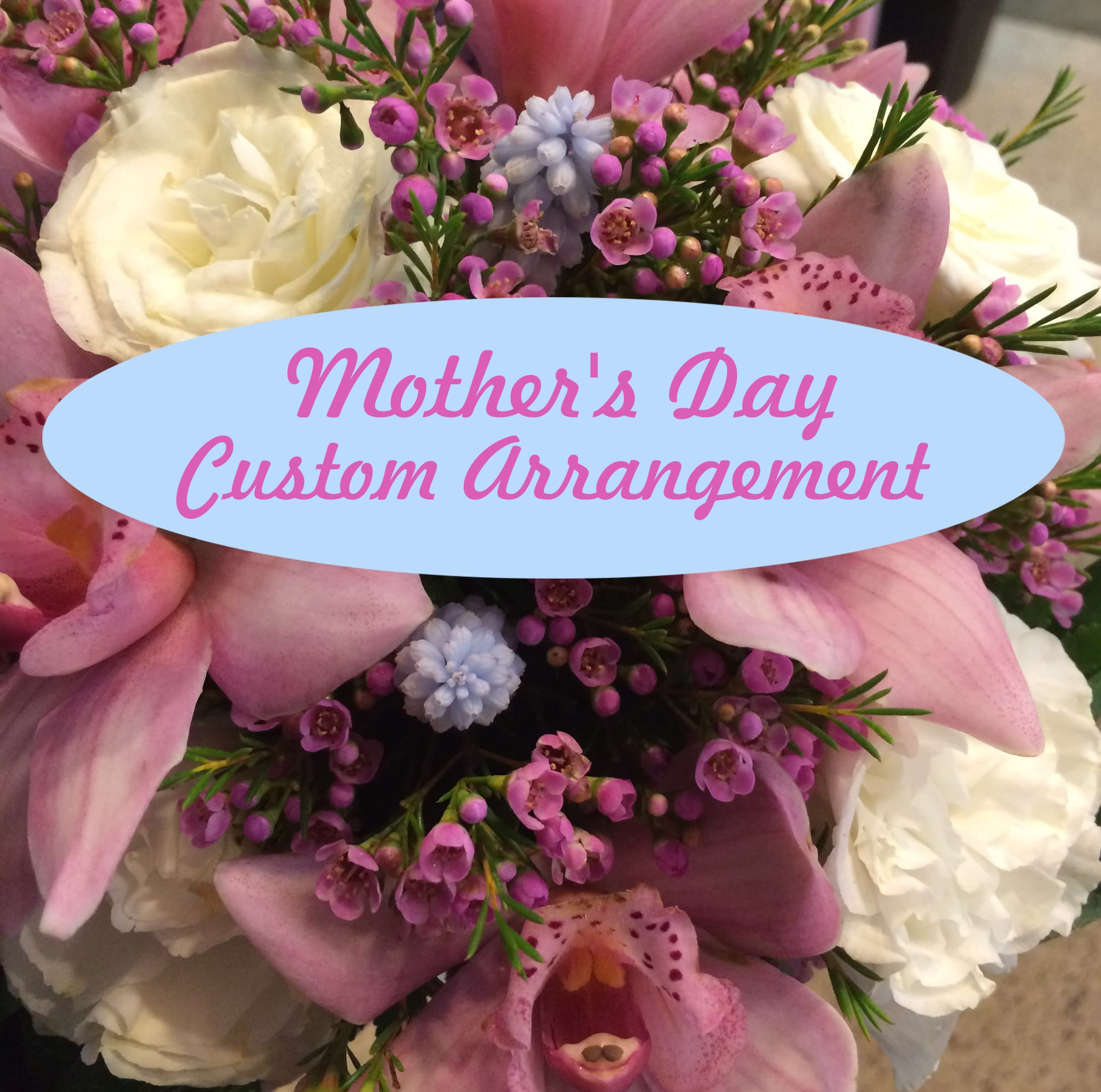 Mother's Day Custom Arrangement - Not sure what to order? Let our designer create a beautiful custom flower arrangement from our most beautiful blooms to create the perfect Mother's Day gift.   We are proud to deliver our flower creations to the Kenosha, Somers and Pleasant Prairie area. With over 55 years of combined flower design experience in Kenosha, Wisconsin, A Summer's Garden Florist and Gifts is the perfect choice for the freshest flowers, most creative design and exceptional customer service. 