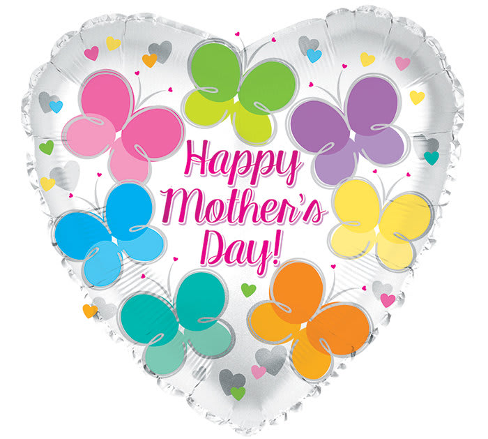 Mother's Day Mylar Balloon - We have a big variety of Mylar Balloons Available. Perfect to Complement any Floral Arrangement. Read careful and choose your best option. Standar Price: Will include 1 Mother's Day Balloon. Deluxe Price: Will Include 2 Mother's Day Balloons Premium Price: Will Include 3 Mother's Day Balloons. 