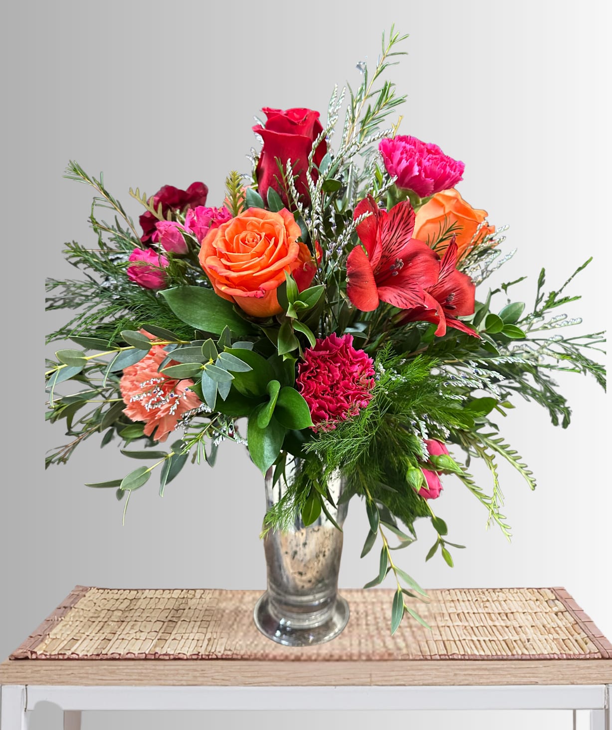 Sunset Bouquet - Bouquets will be delivered approximately as pictured.