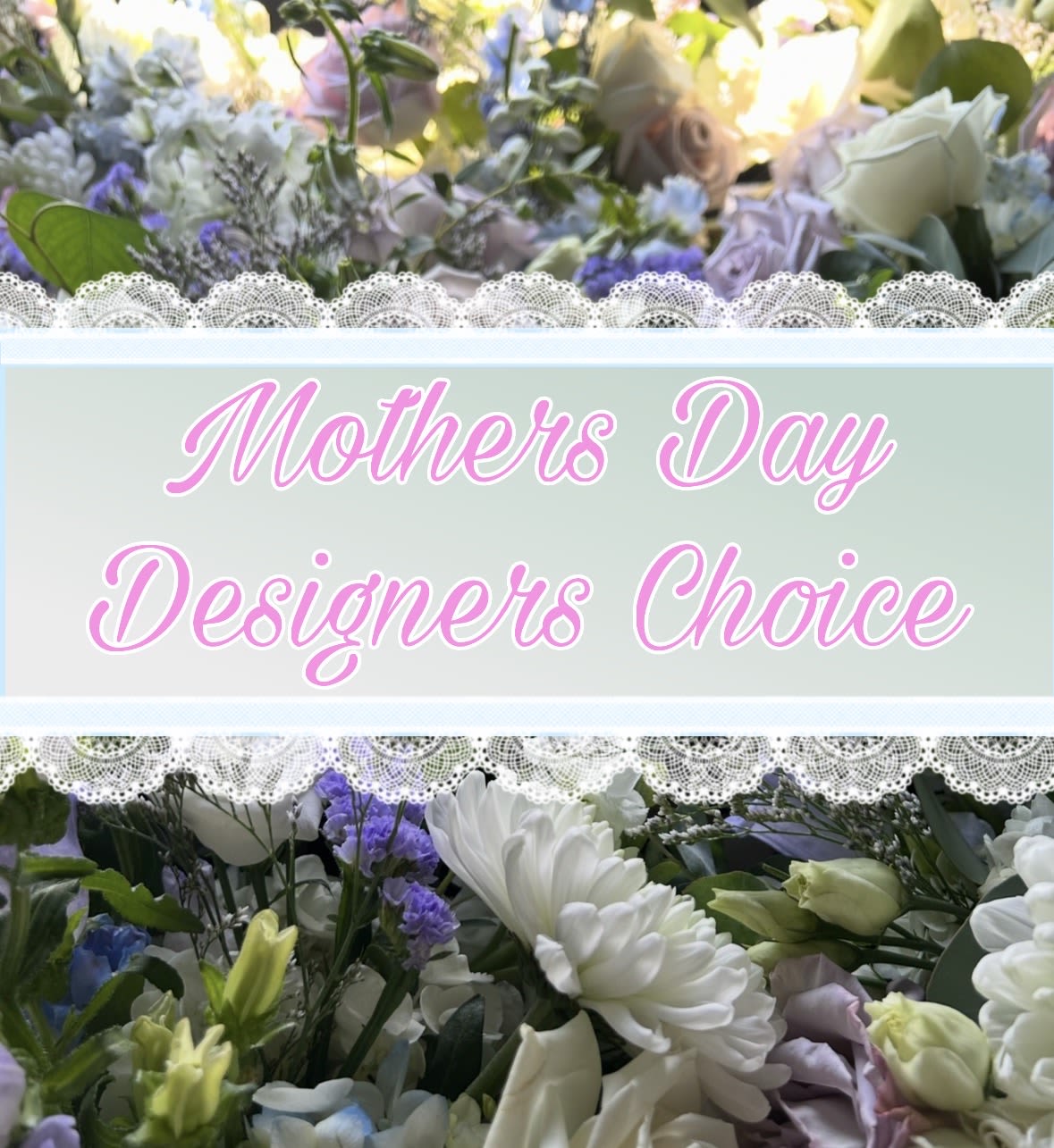 Mother's Day Designers Choice  - Fresh flowers arranged with mixed seasonal flowers perfect for Mother's Day!