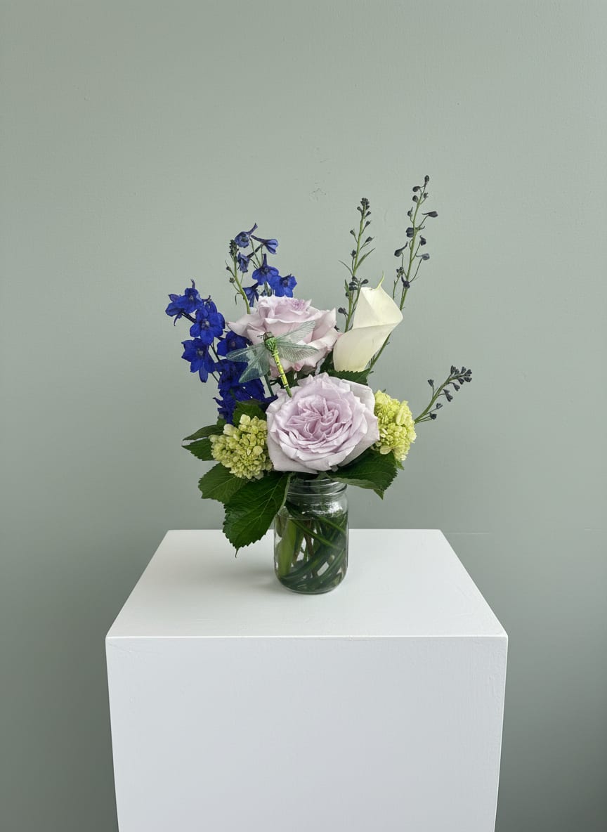 Mason Jar for Mom-Lavenders  - A sweet and stylish gesture that fits perfectly on a desk, bedside table, or kitchen counter—bringing a little moment of calm and beauty to her day.