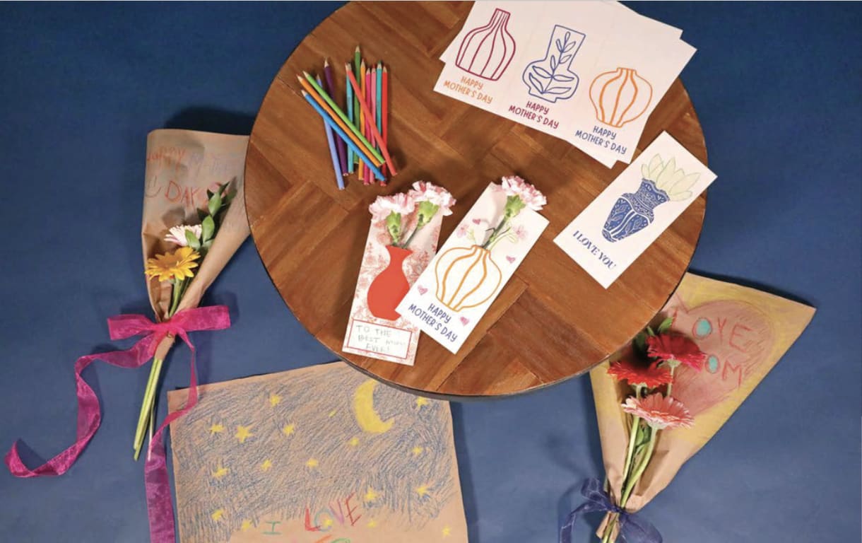 Kids Floral Worshop for MOM - FRIDAY, MAY 8 5:30 PM  This special time is set aside just for kids to come and make a fresh flower arrangement for mom. Less than 1 hour to finish. Location: 141 4th St. E. Suite 223, Saint Paul, MN 55101