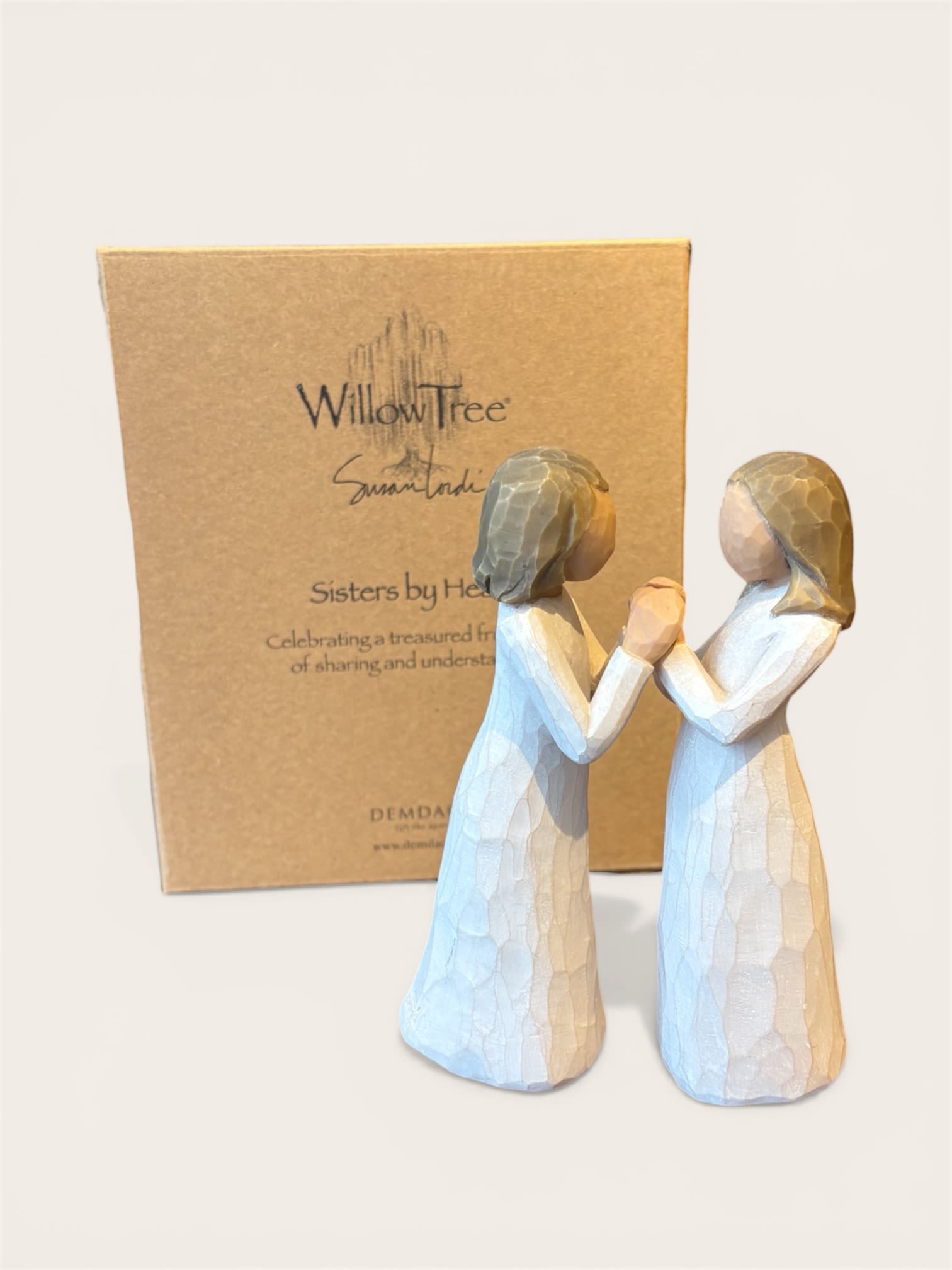Willow Tree- Sisters by Heart - Willow Tree - Sisters by Heart.  Sweet memorable gift for sisters or best friends.