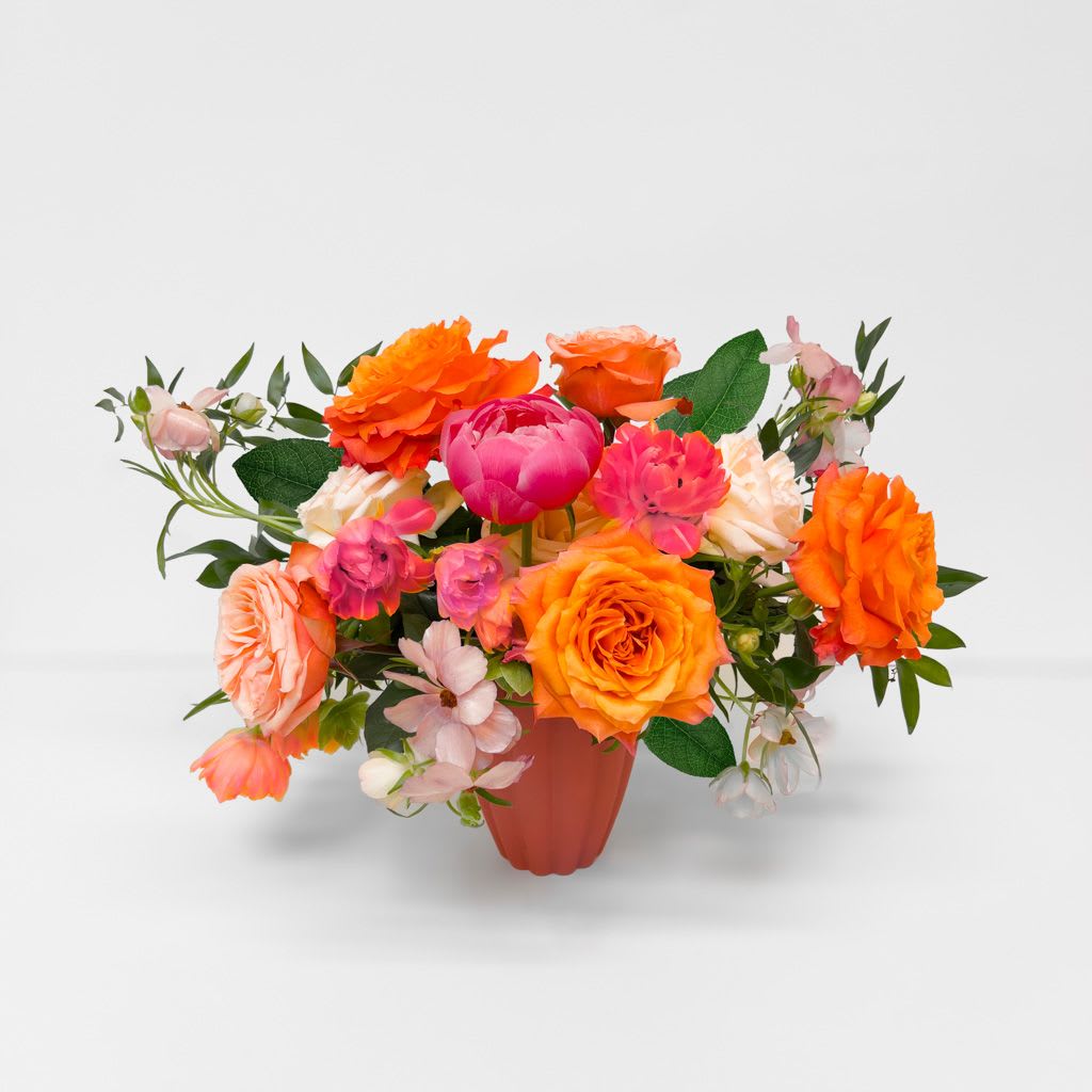 Orange You Glad You're My Mom - This arrangement is made to order, using the finest and freshest flowers of the season