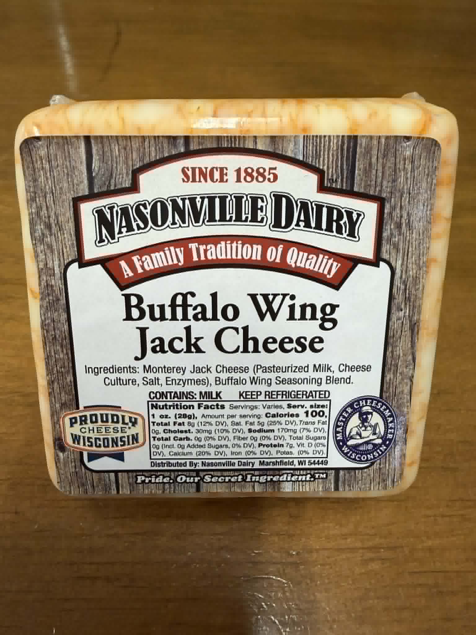 Buffalo Wing Jack - Nasonville Dairy  Buffalo Wing Jack 