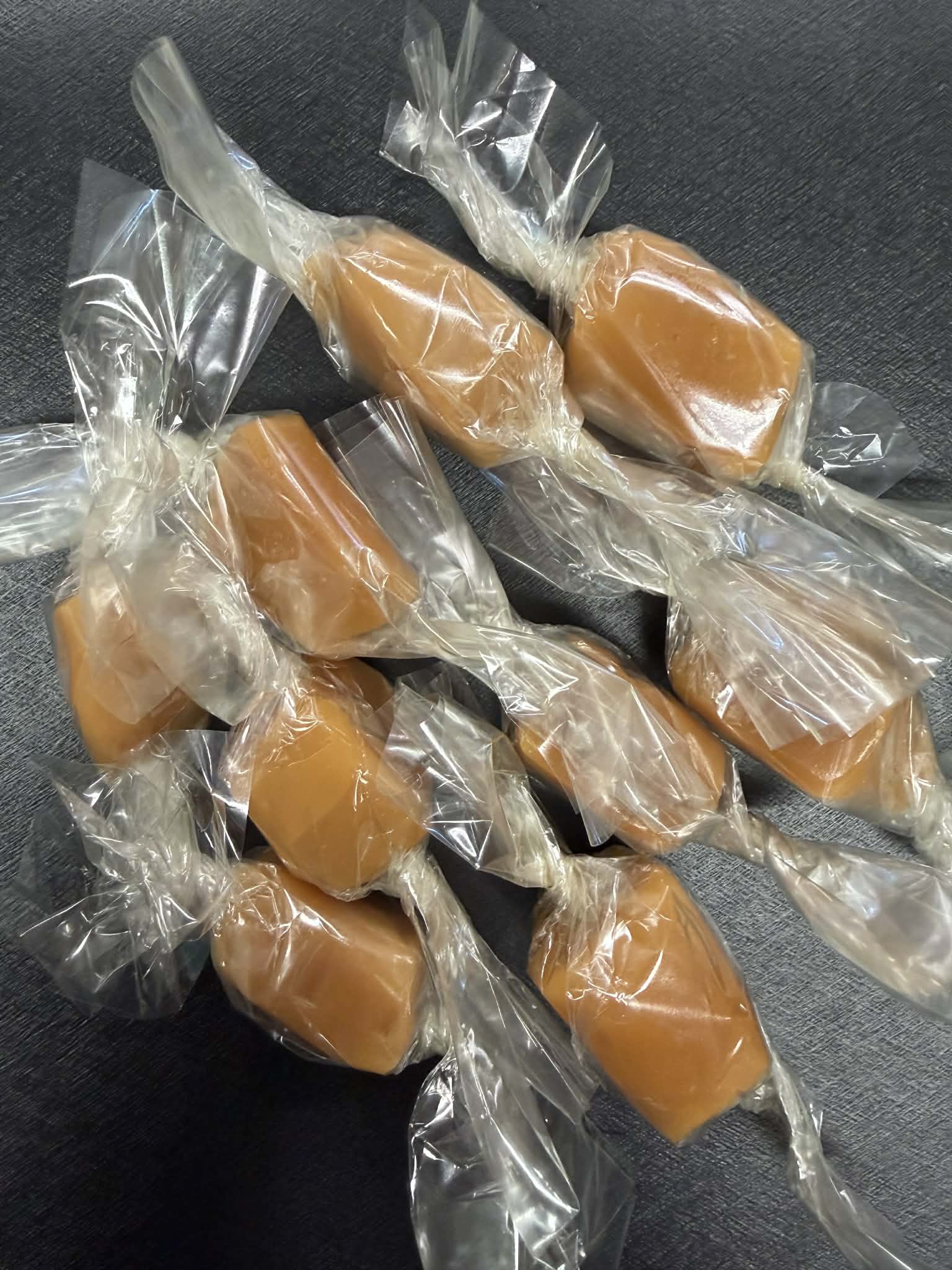 Caramels  - Homemade from scratch Caramels, individually wrapped.  Prepared in our Licensed kitchen.