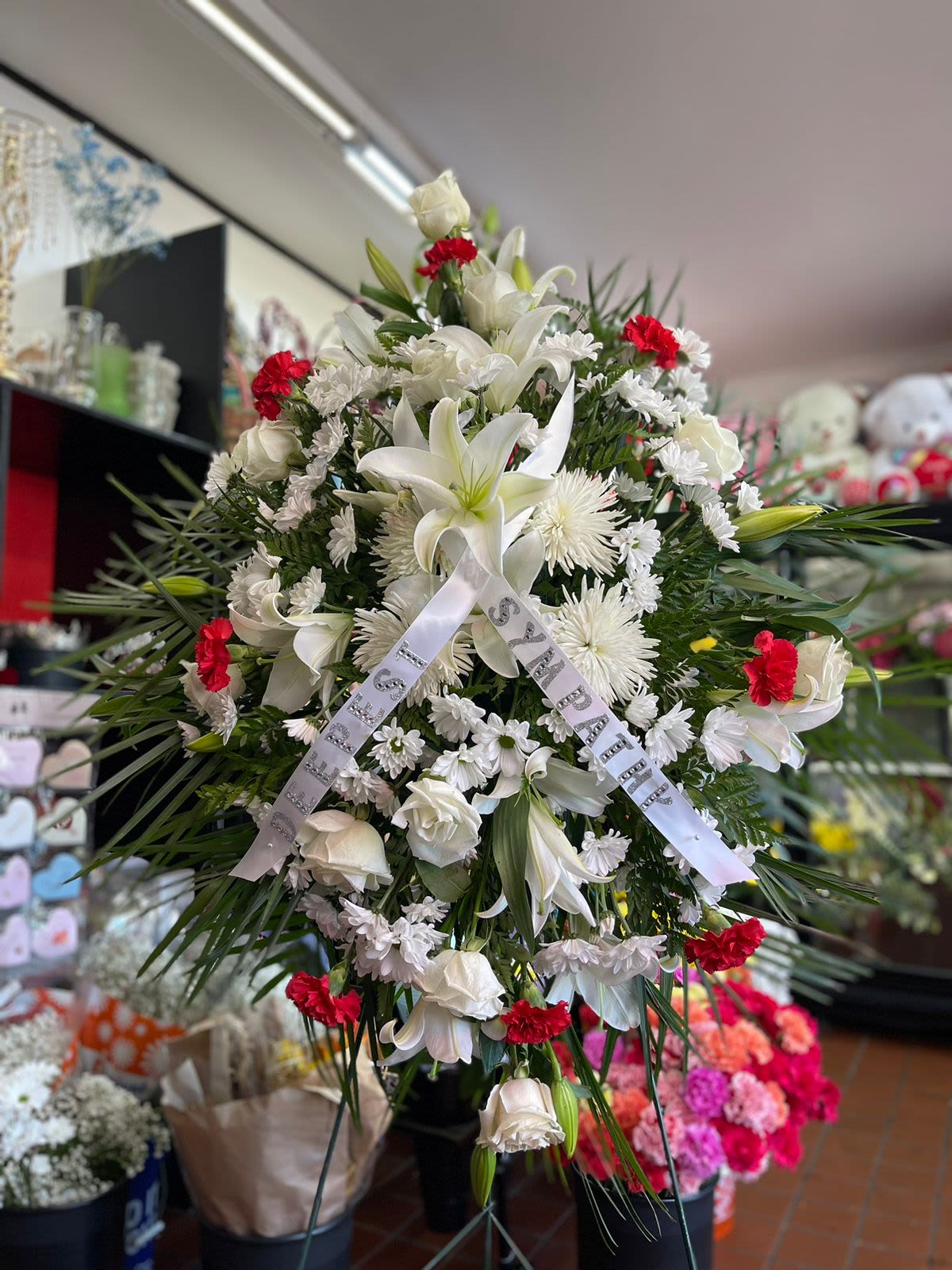 Deepest Sympathy Floral arrangement - .