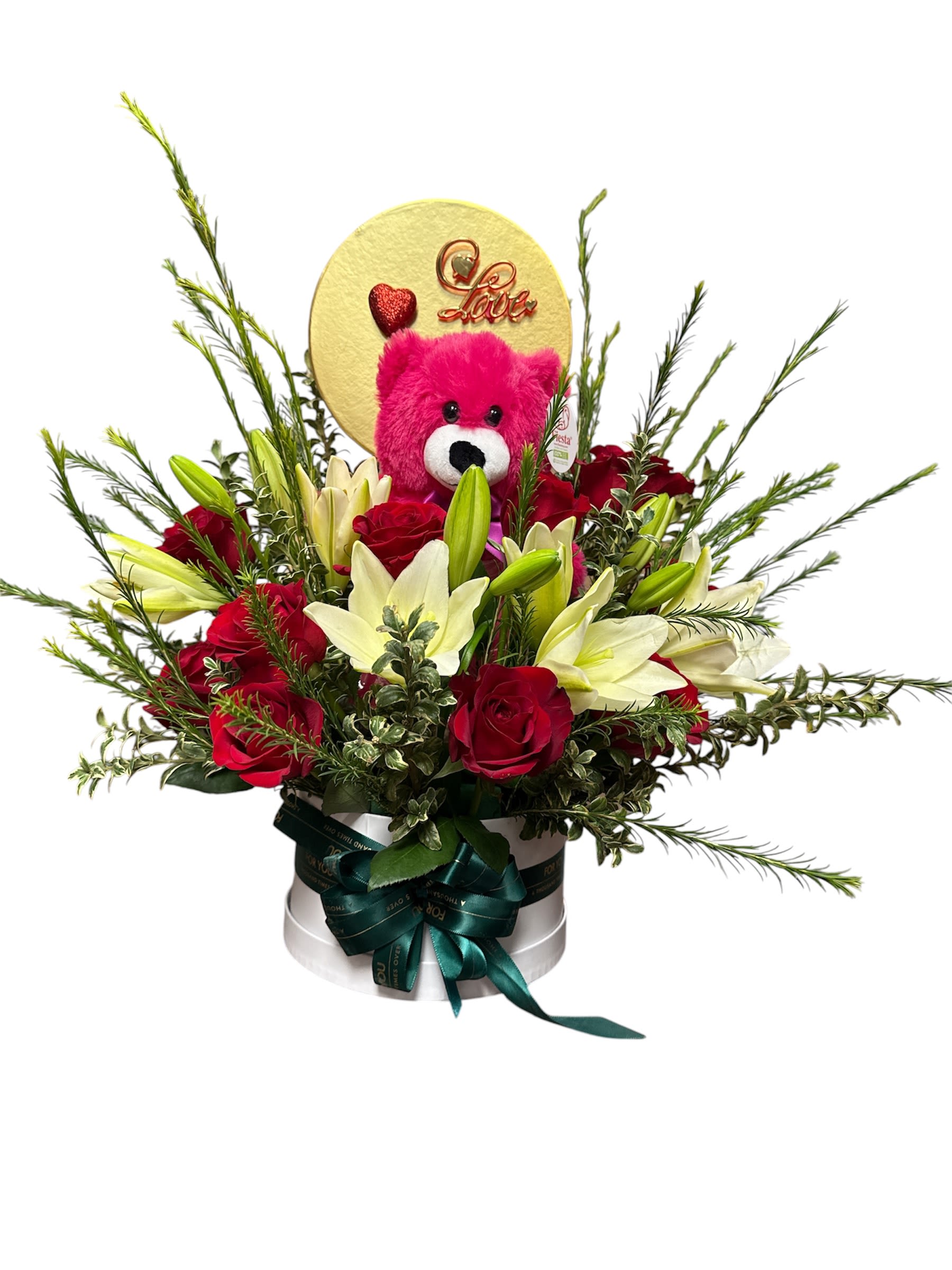 Mama’s Hug 193 - Substitution Policy  Photos show the overall style and theme of each arrangement. Some flowers or vases may vary due to seasonality, weather, or availability. If substitutions are necessary, we will maintain the design’s style, color palette, and value.  Please note any important design preferences in the florist instructions at checkout or contact us to confirm availability.  Flower Care &amp; Guarantee  We guarantee flower freshness for 24 hours after leaving our shop.  Care Tips:  Cut flowers: Trim stems and change water every 2–3 days.  Foam arrangements: Add about 1 cup of water every couple of days.  After 24 hours, proper care is the customer’s responsibility.