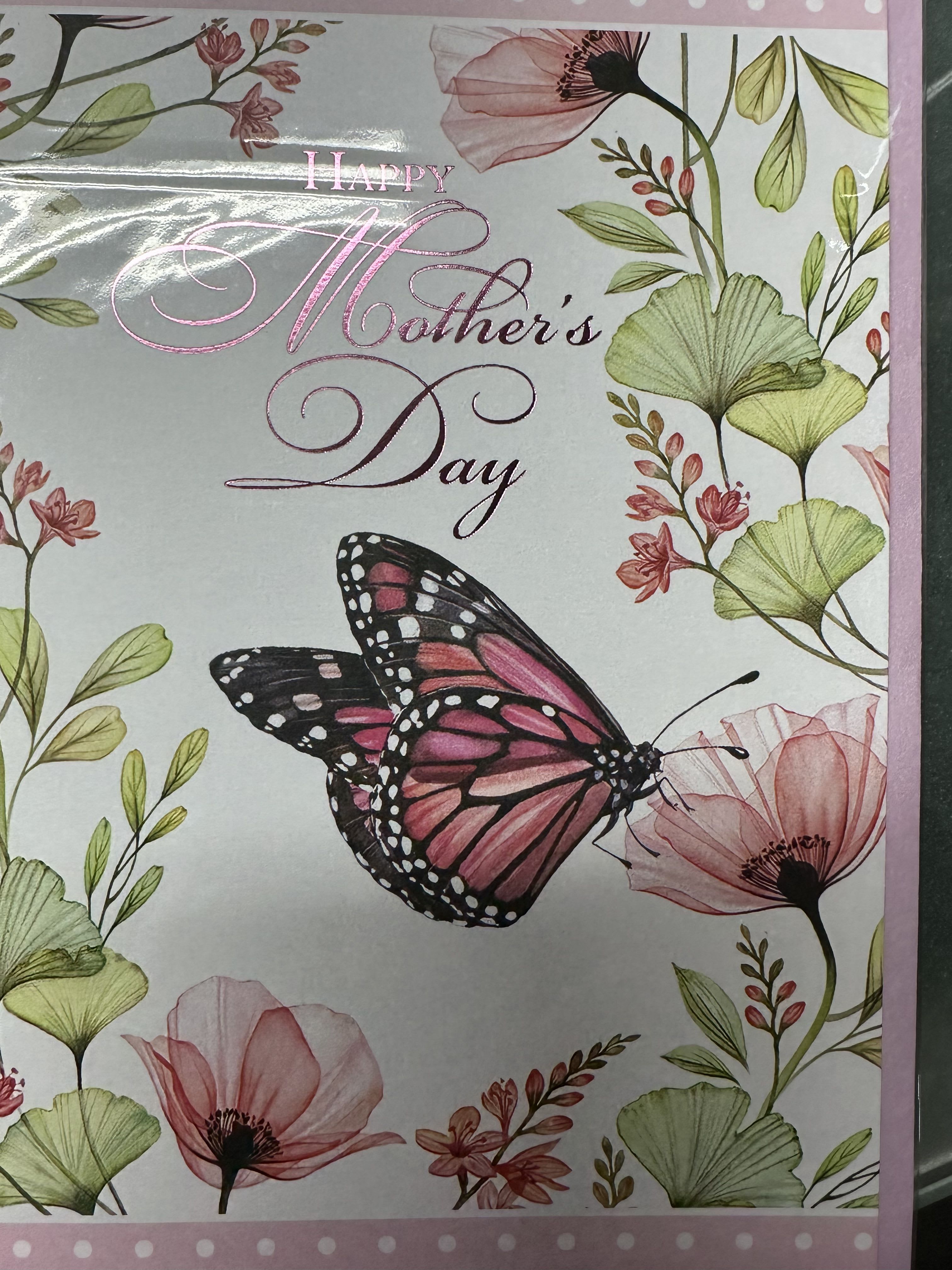 Mother's Day Card - We offer a variety of Mother's Day Cards to go along with your arrangement to make your gift to MOM special.