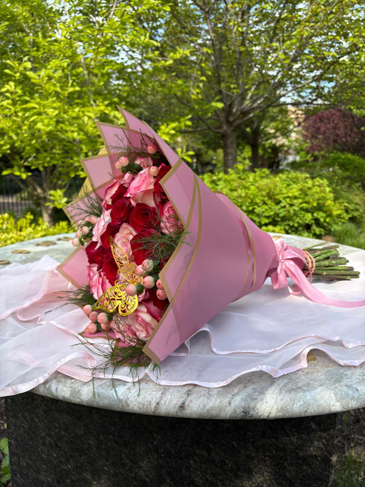 Sweet serenity Bouquet - Sweet Serenity Bouquet — because Mom deserves a love as beautiful as this. An elegant and loving arrangement, created especially to celebrate Mother's Day. 