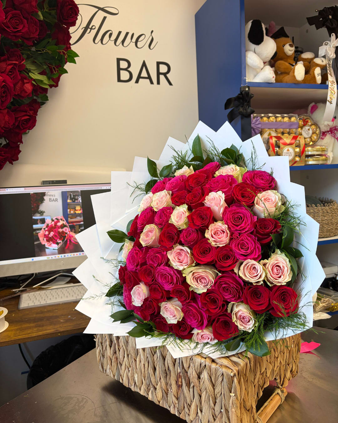 Ramo de 60 rosas - Ramo de 60 rosas
