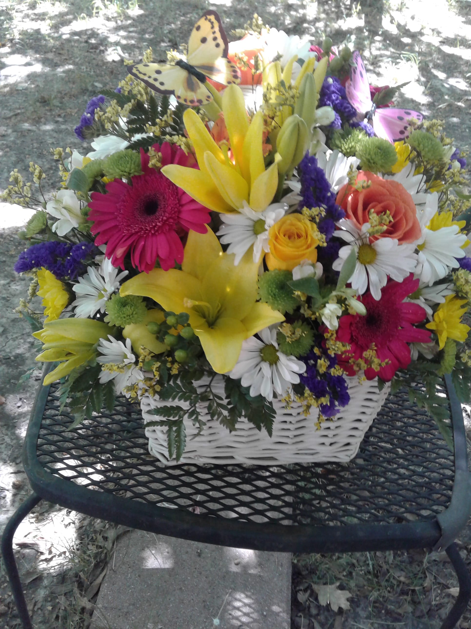  "Just Because" Designer's Choice  Monthly Subscription  - Once a month on the day of your choice we will design a beautiful luscious  designer's choice floral  arrangement or mixed planter basket for your loved one to admire and enjoy knowing that they are very loved! Each month a different unique floral design will be sent on your behalf.  Just let us know what day of the month you would  like us to deliver the flowers. 1 month is 150.00,  2 months  is 250.00 and 3 months is 300.00.Note: When you place your order you will pick your delivery date for the first month and then for the 2nd and 3rd months delivery dates you will need to call us to let us know what delivery dates you want for those months. We will also send you a text and  or email reminder. 
