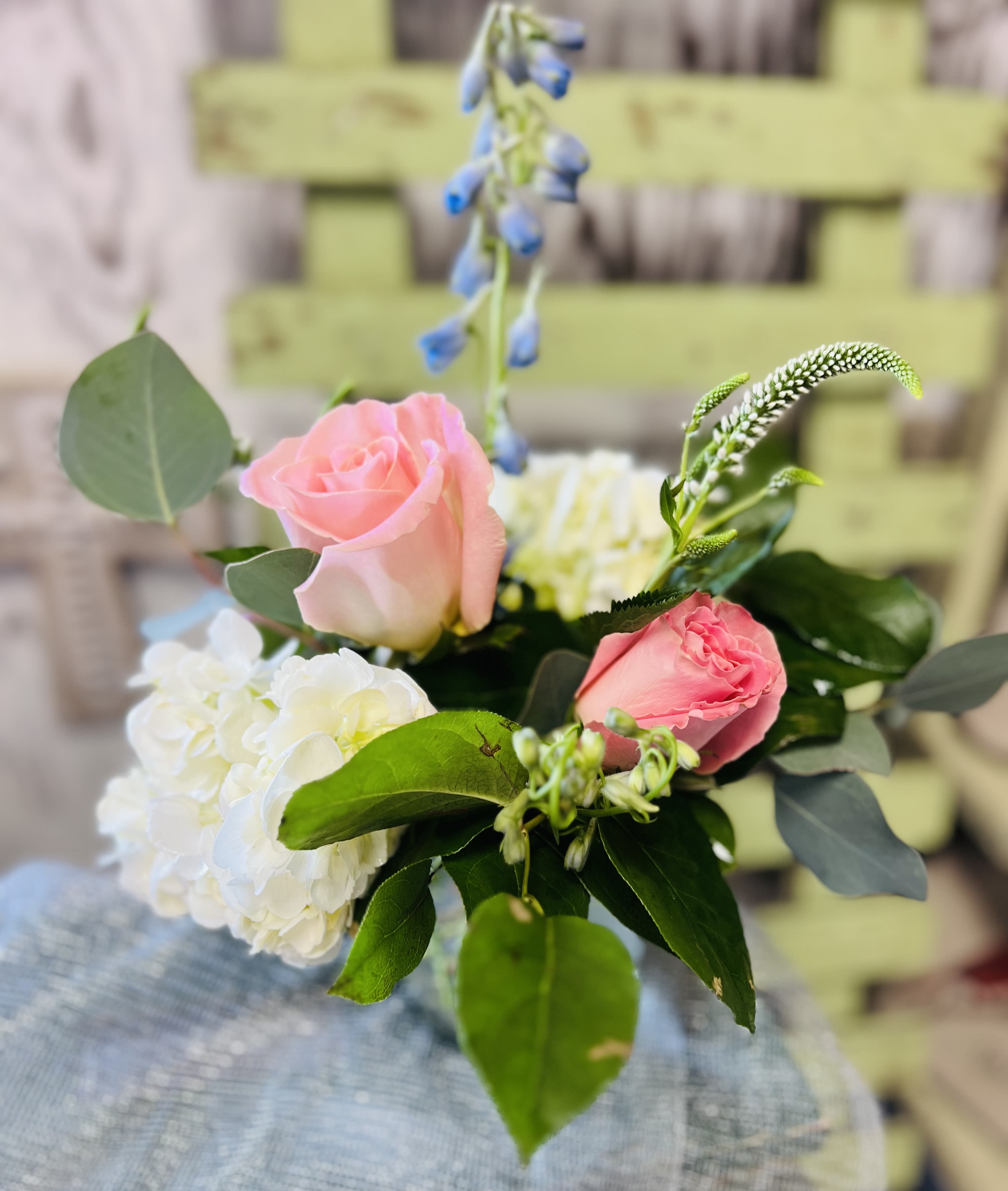 Mother's Day Garden Bouquet -  Let our professional floral designers create an elegant bouquet of seasonal flowers that any MOM would love. Our designers select only the freshest flowers available and will create a one-of-a-kind arrangement, just for her! Each bouquet offers the season's best and feminine colors. 