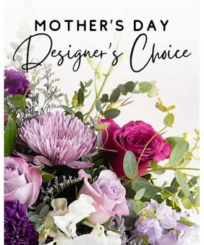 Mothers Day Florist Choice - Surprise Mom with a custom arrangement of fresh, bold and bright Mother's Day blooms made just for her! Leave it up to our talented design team to create a custom vase arrangement.
