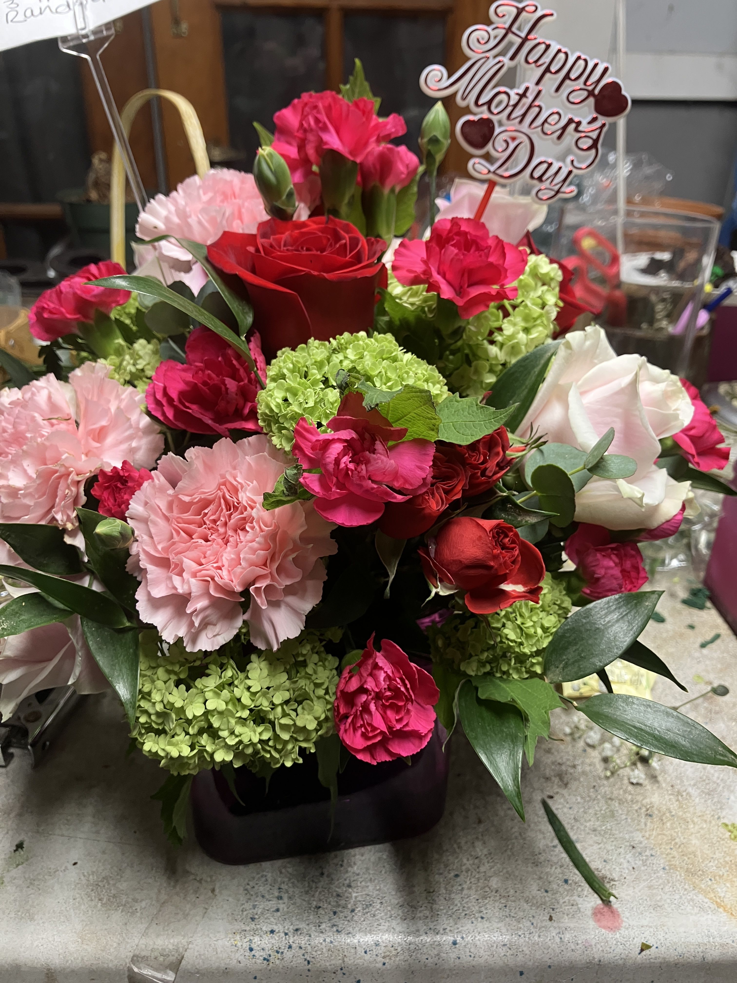Mothers Day1 - Assorted springy flowers to please our Mom or Grandma