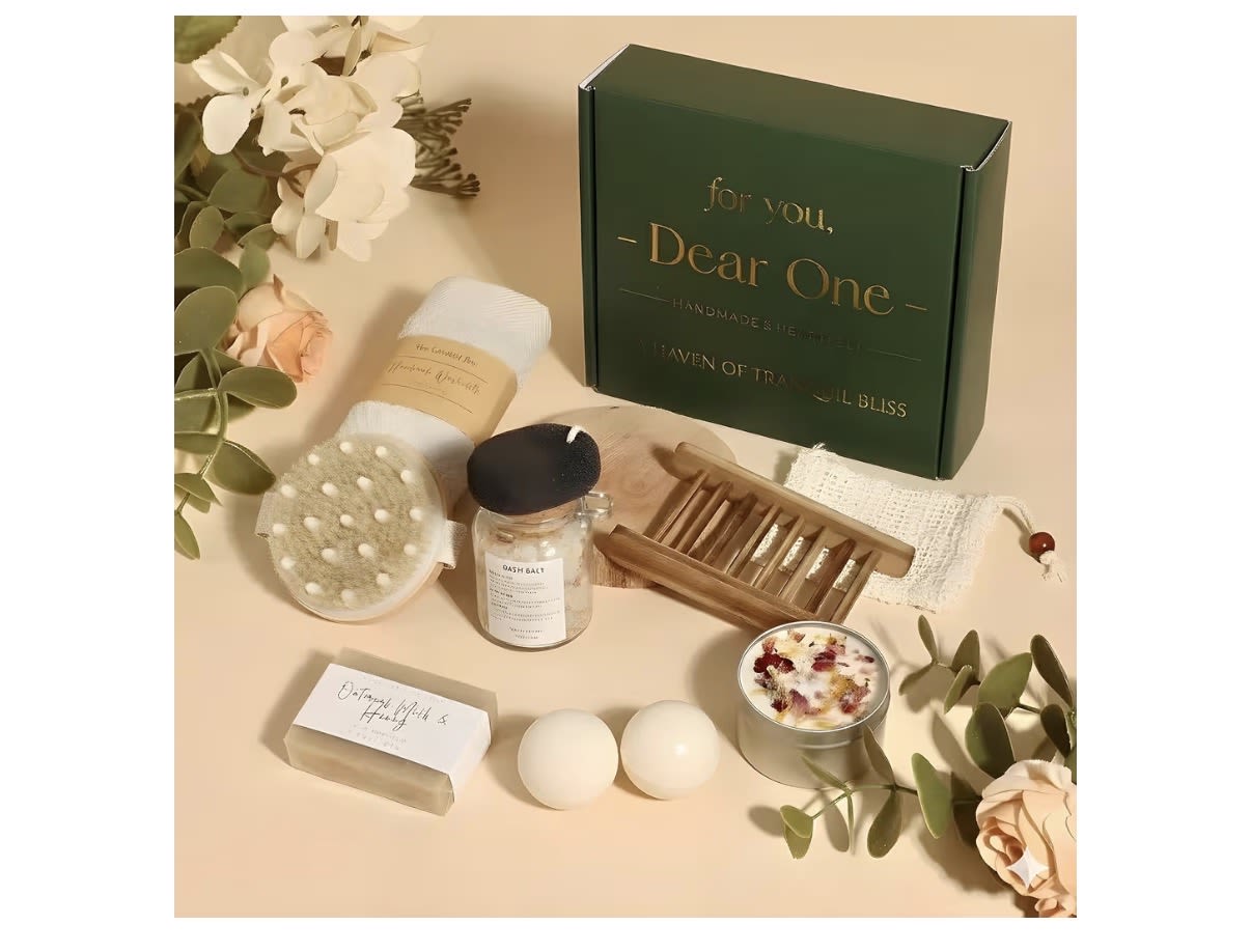 Spa Gift Box Dear One  - 10 Piece Bath and Body Self Care gift box