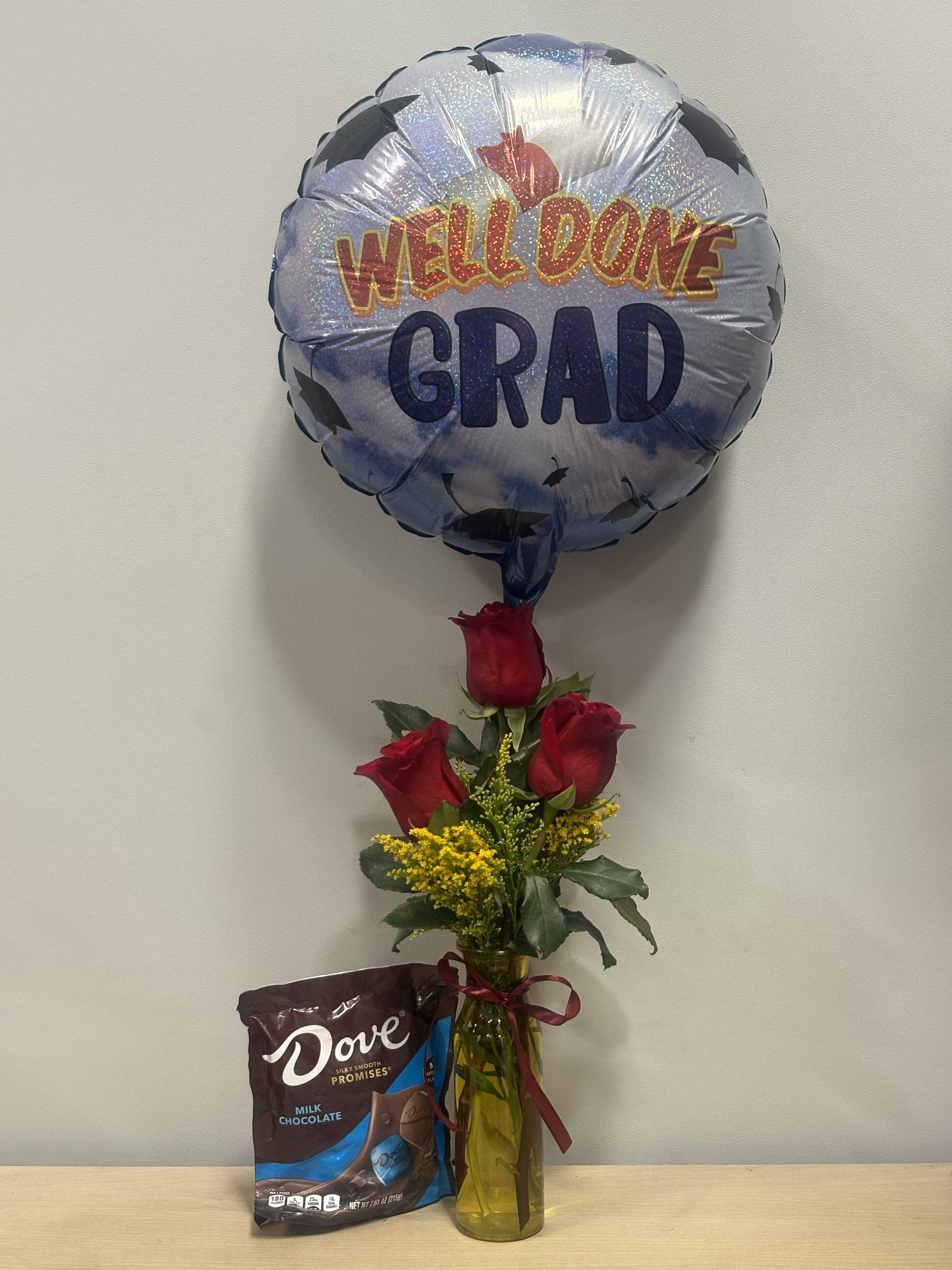 Well Done Grad &amp; Chocolates  - As shown 