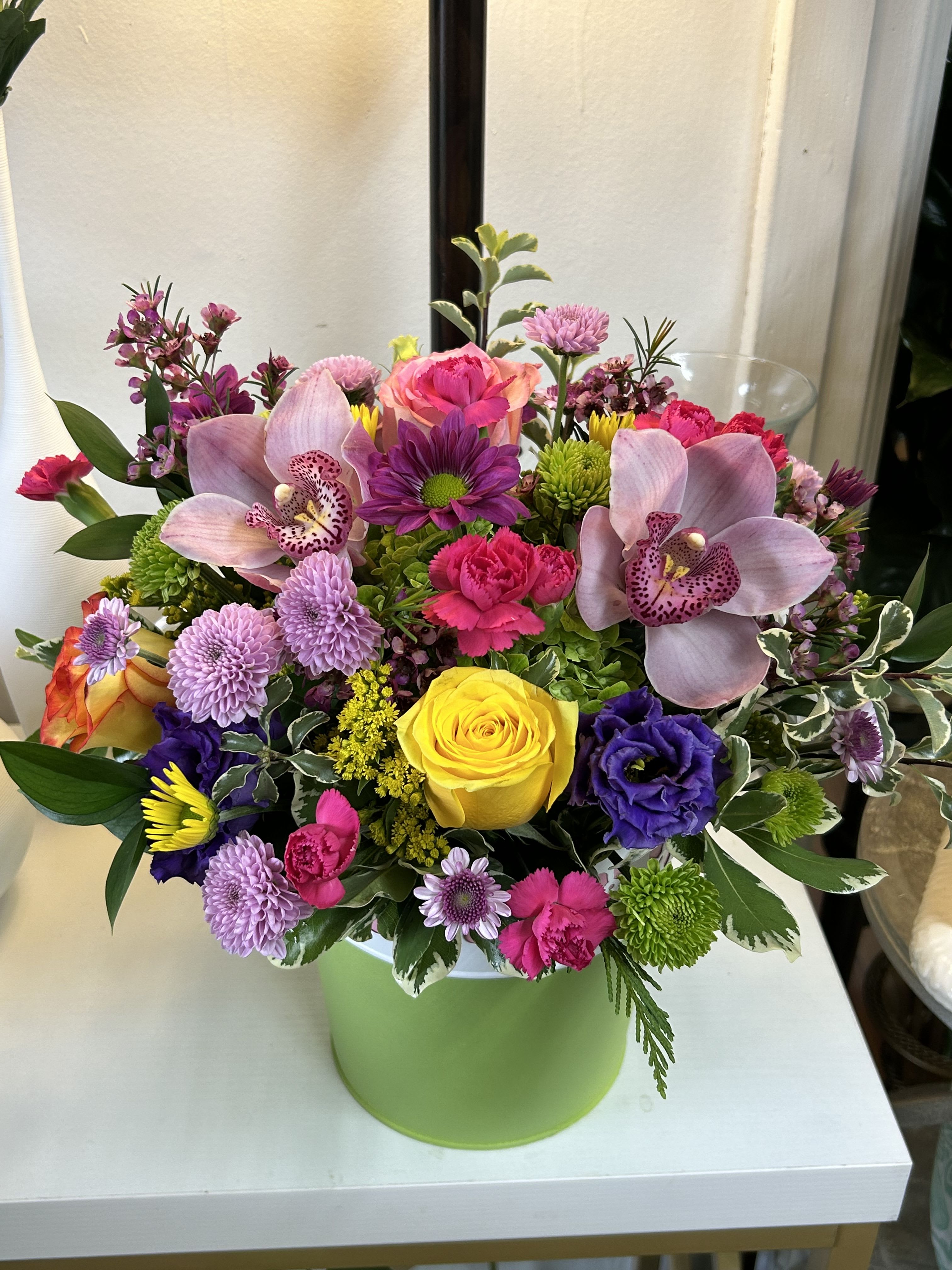 Make A Wish Bouquet - A beautiful assortment of mixed flowers as colors 