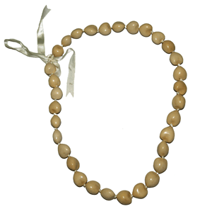Kukui Nut Lei - Blonde - Kukui Nut Lei - Blonde