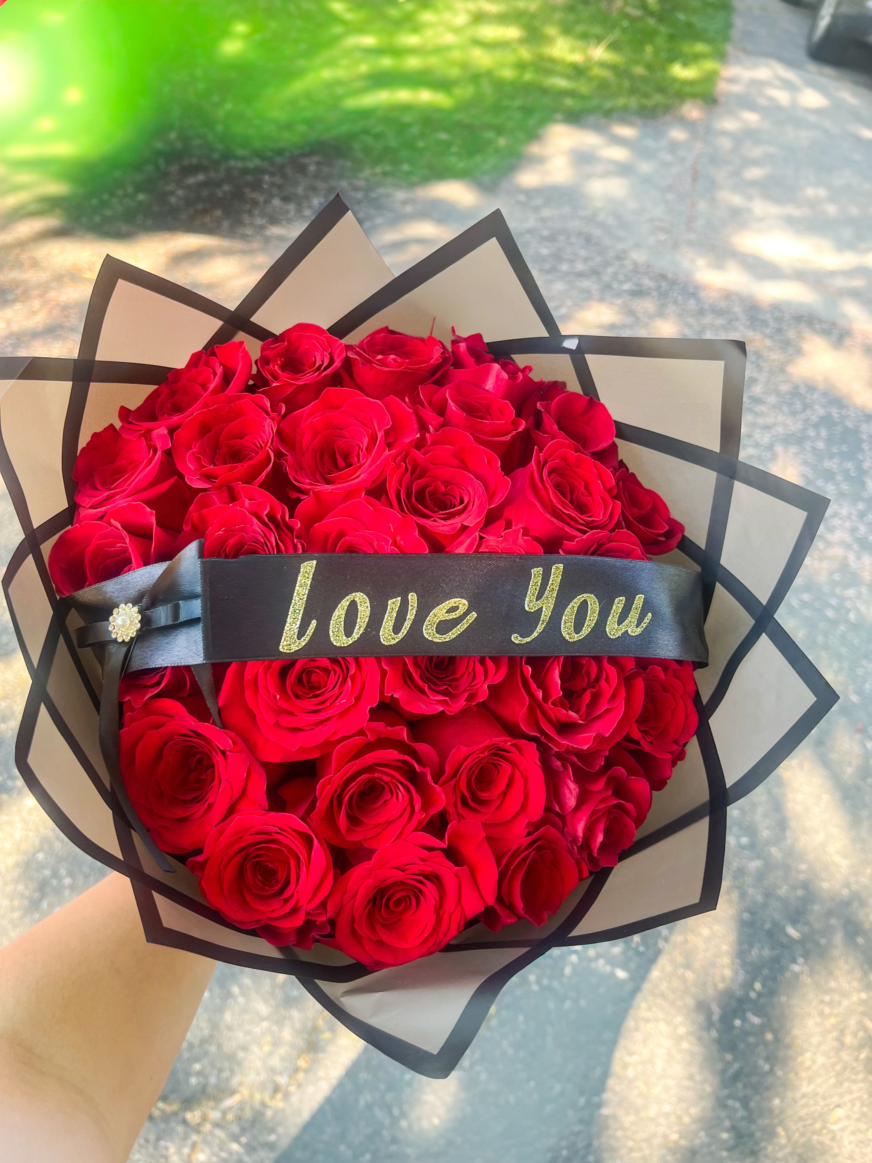 Forever Yours Bouquet  - Forever Yours Bouquet. Beautiful 26 rose universally recognized as a symbol of love, passion, and beauty.Forever Yours Bouquet can also be made with any color rose of your choosing.
