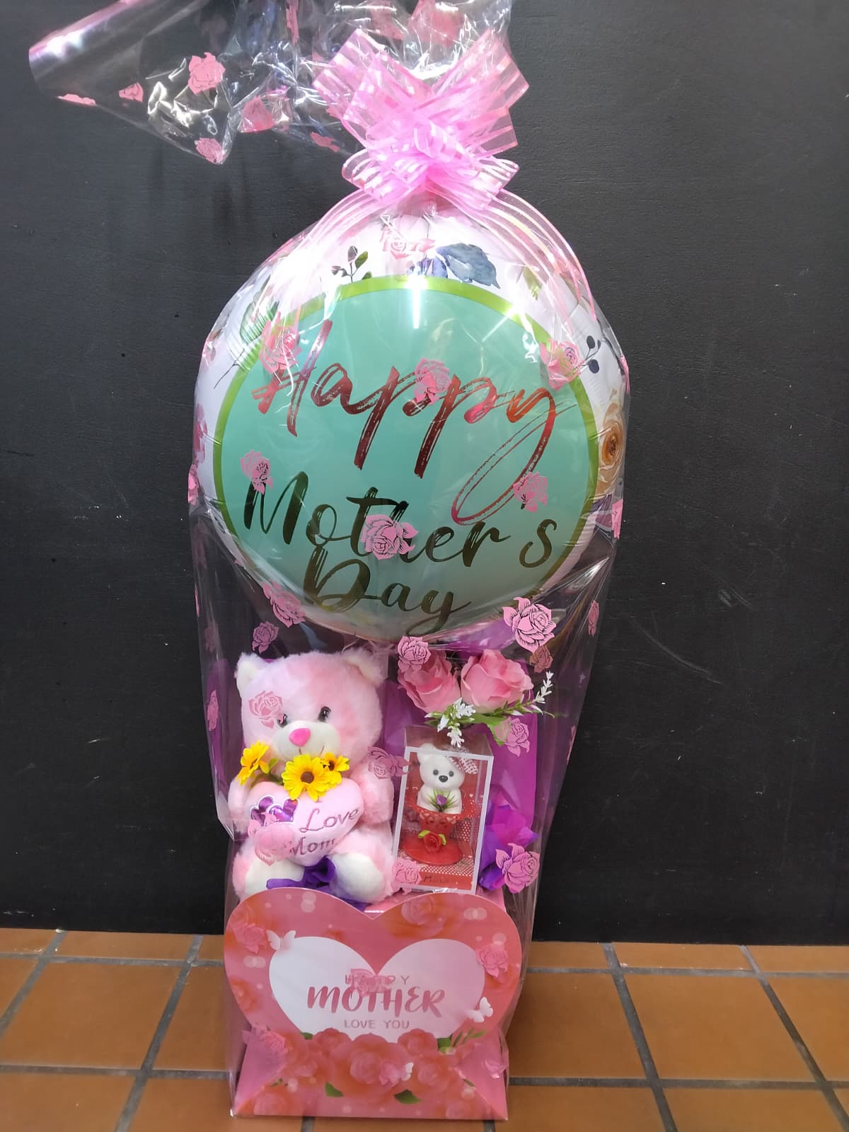 MOM'S LARGE TEDDY BEAR GIFT SET #MOTHERSDAY - .
