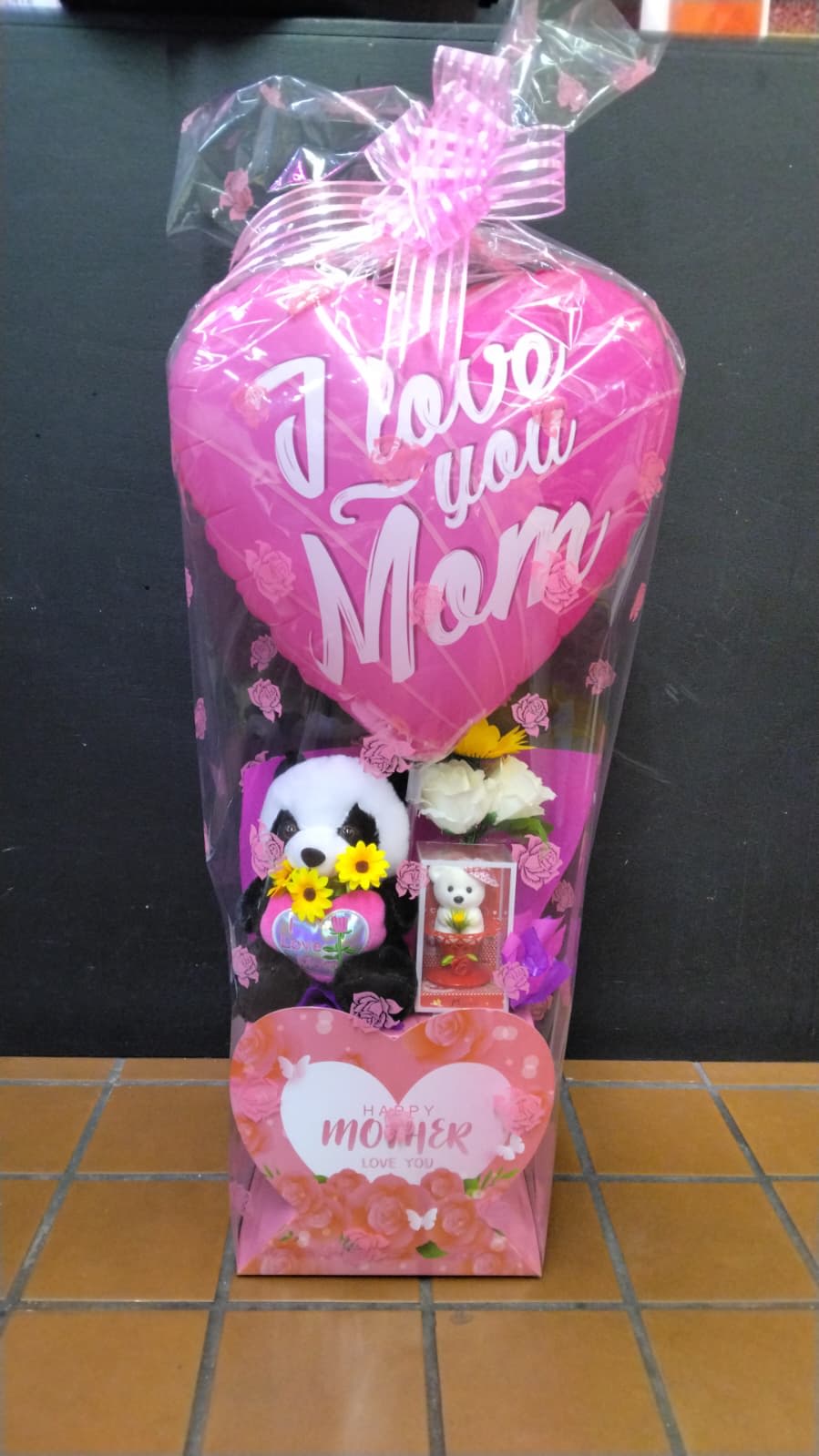 MOM'S JUMBO TEDDY GIFT SET #MOTHERSDAY - .