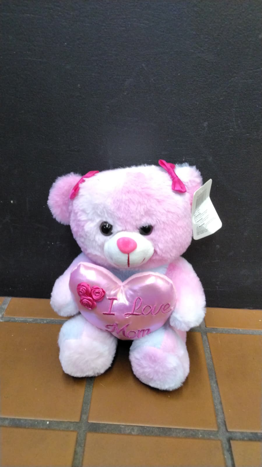 MOM'S I LOVE MOM MINI TEDDY #MOTHERSDAY - .