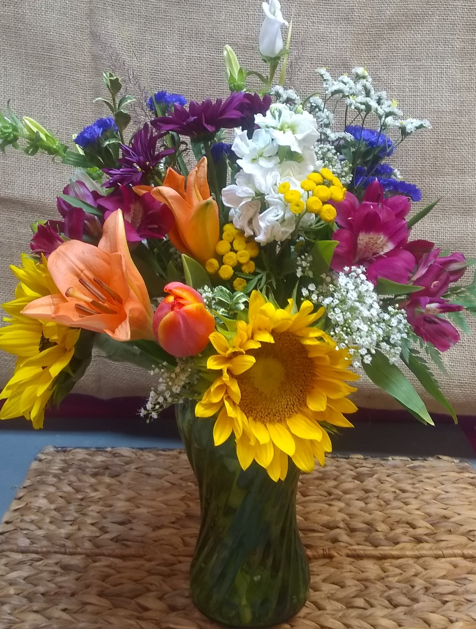 Multicolor Happy thoughts - All bright colors of the rainbow